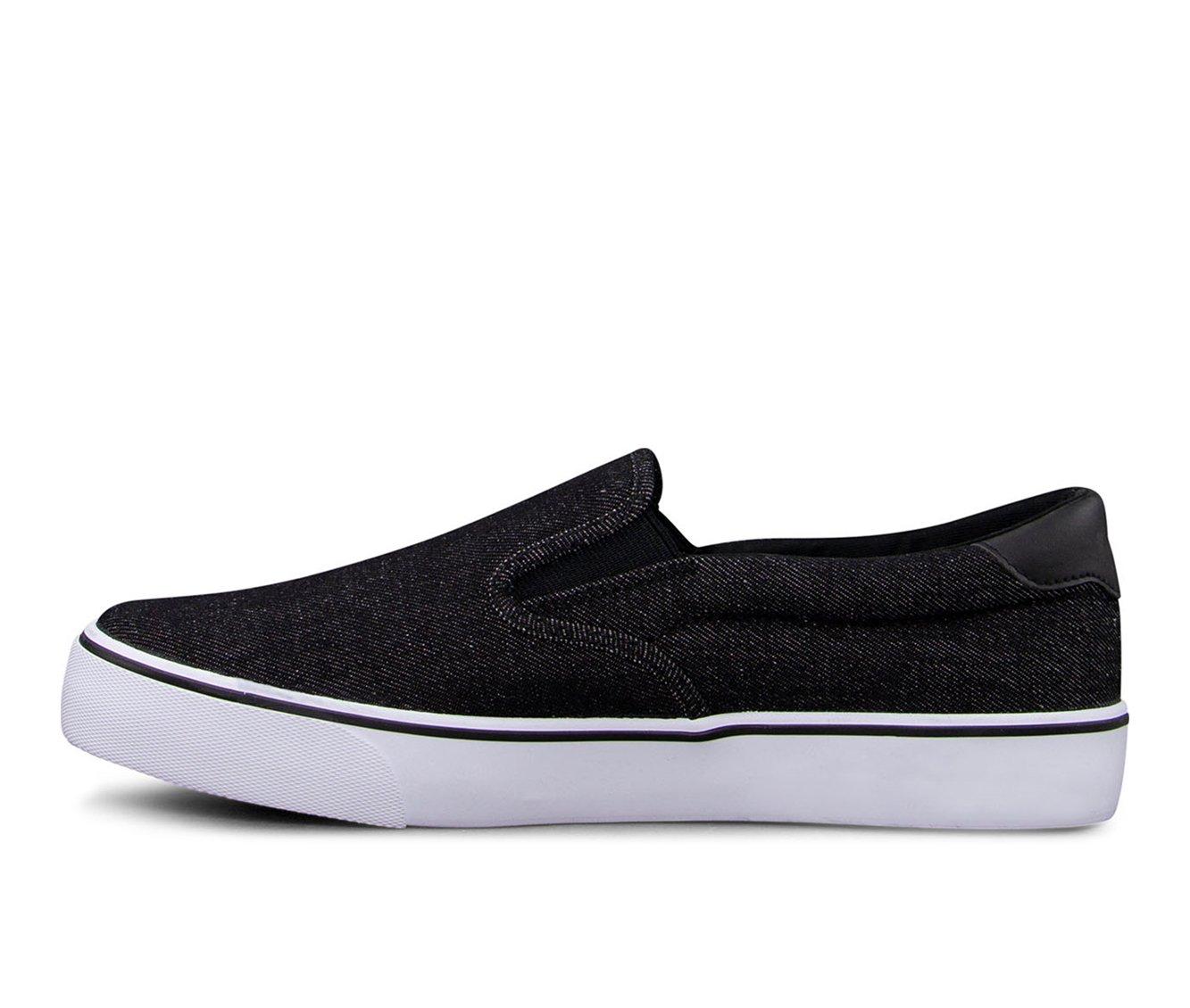 Men's Lugz Clipper Denim Wide Casual Slip-On Shoes