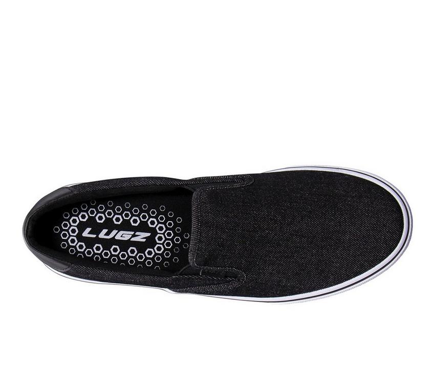 Men's Lugz Clipper Denim Wide Casual Slip-On Shoes