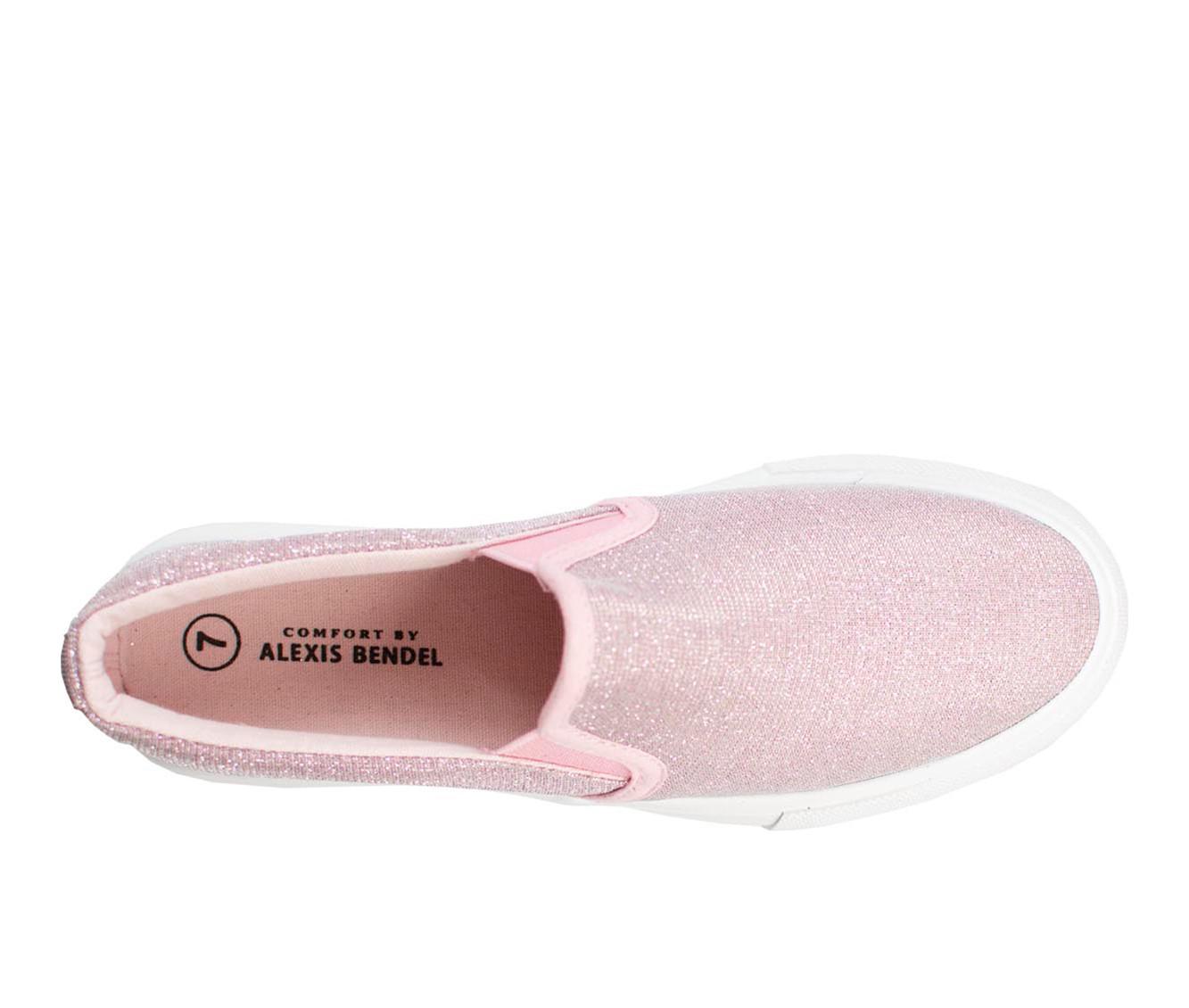 Women's Alexis Bendel Poppy Shimmer Slip On Shoes