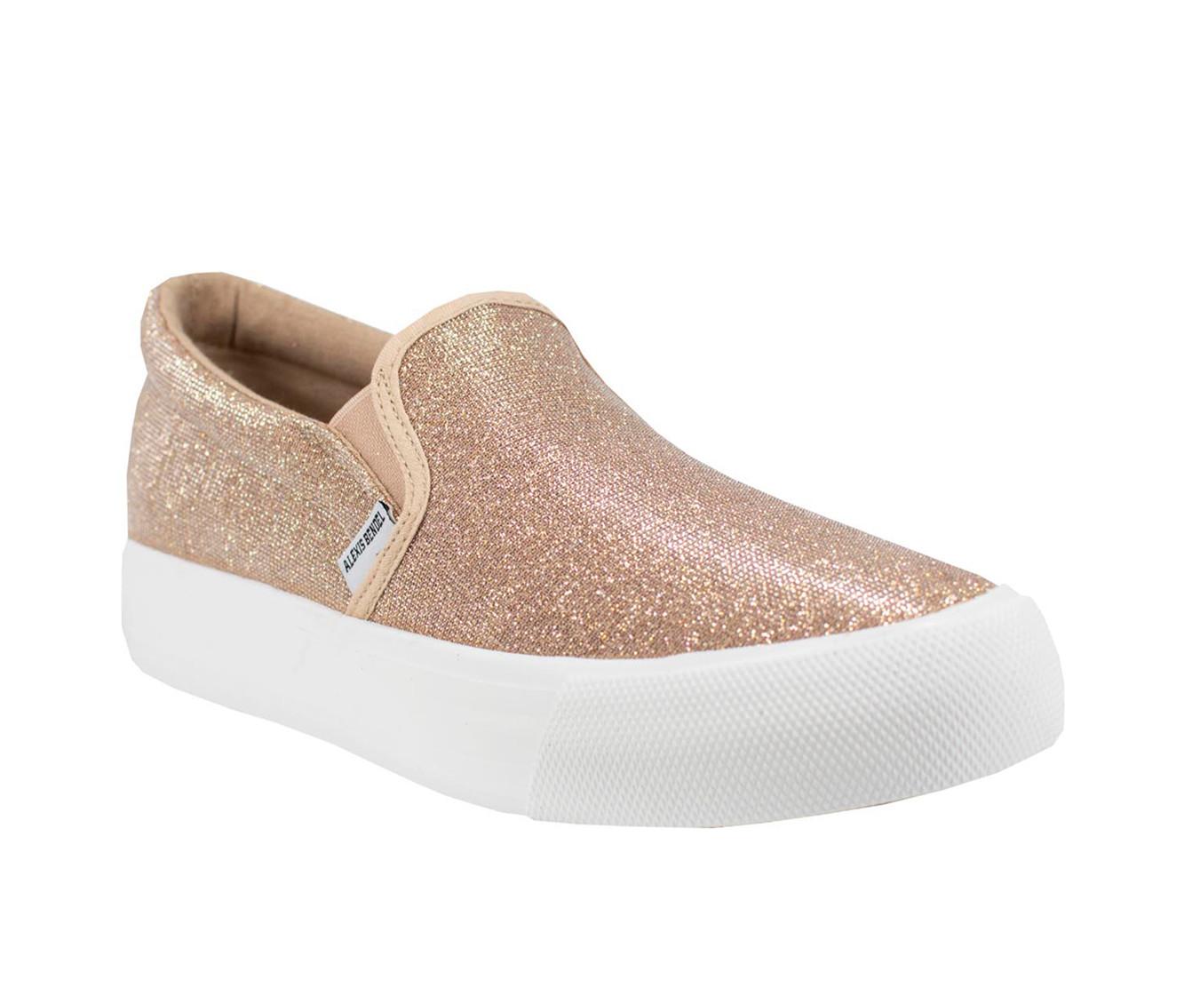 Women's Alexis Bendel Poppy Shimmer Slip On Shoes