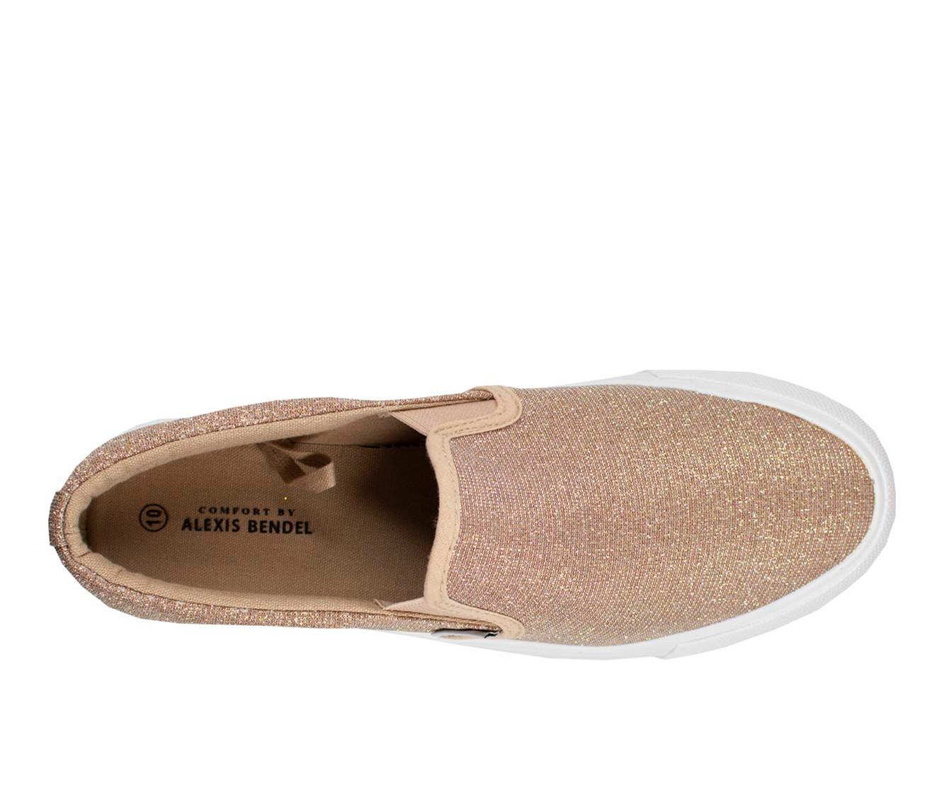 Women's Alexis Bendel Poppy Shimmer Slip On Shoes