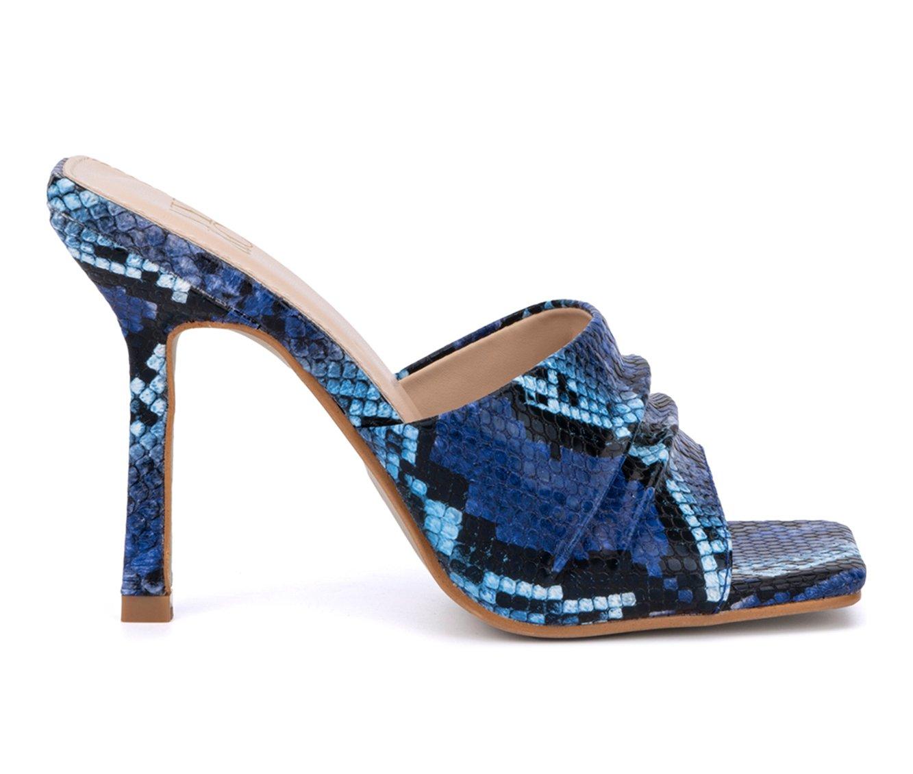 Women's New York and Company Breena Peep Toe Stilettos