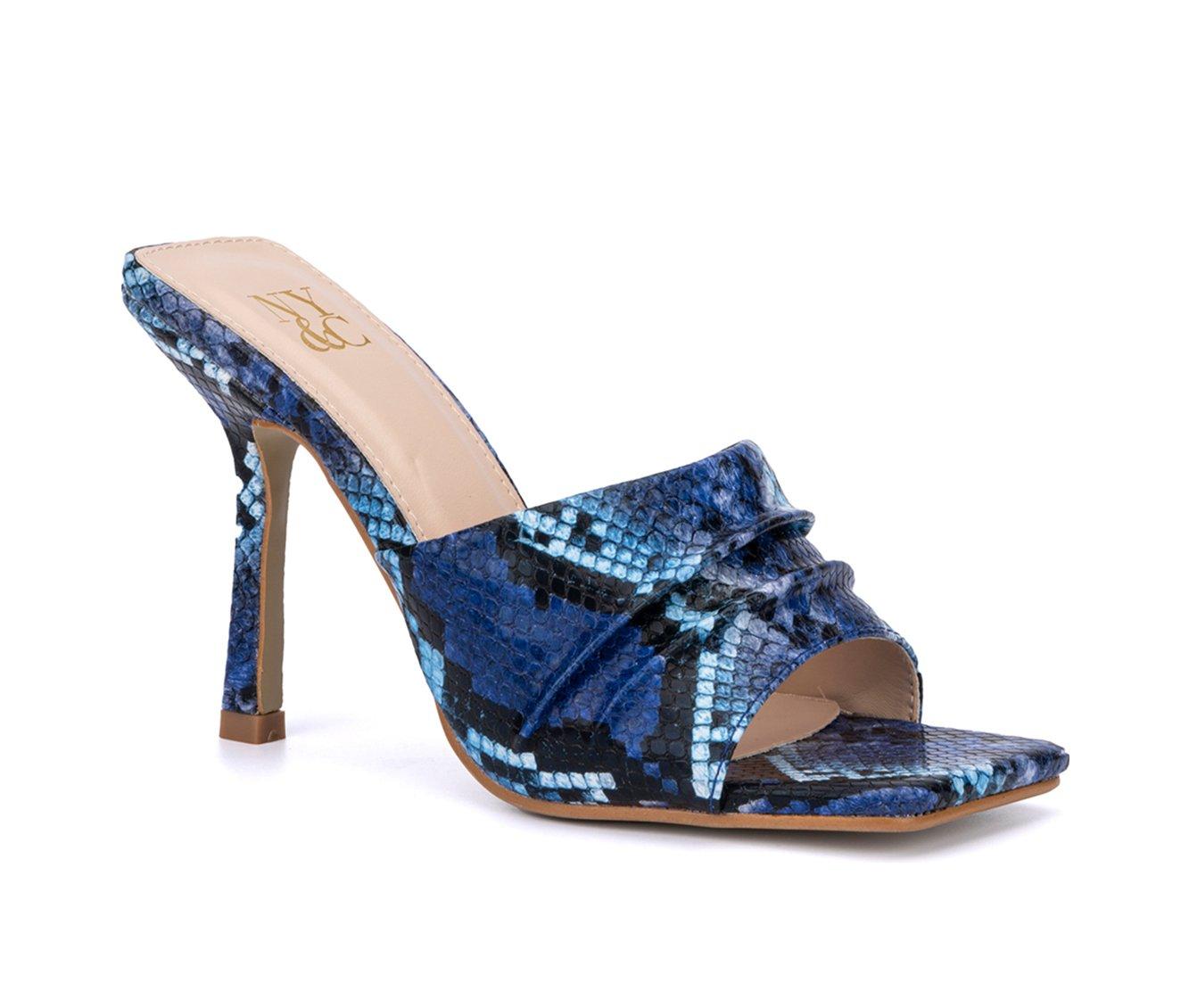 Women's New York and Company Breena Peep Toe Stilettos