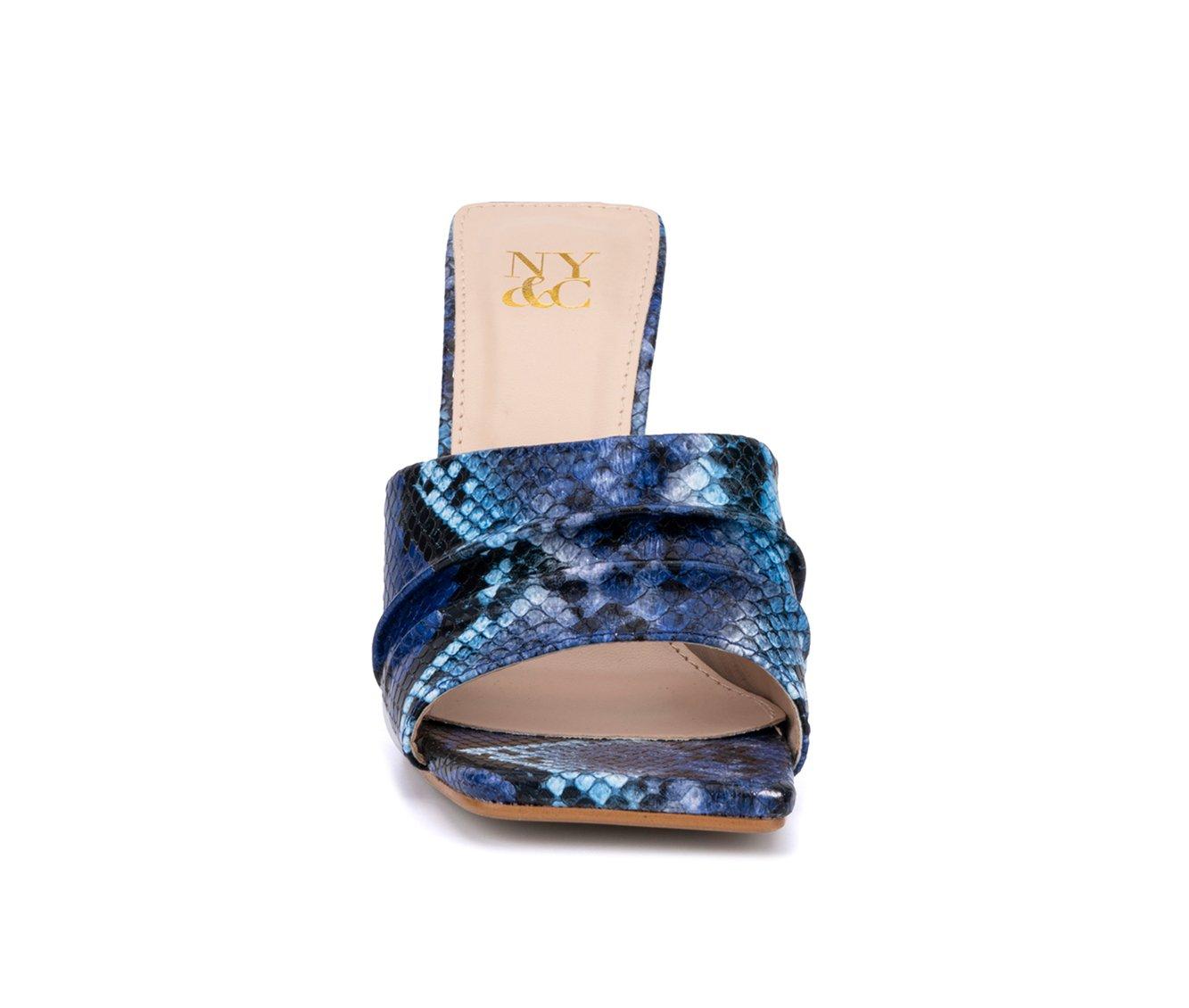 Women's New York and Company Breena Peep Toe Stilettos