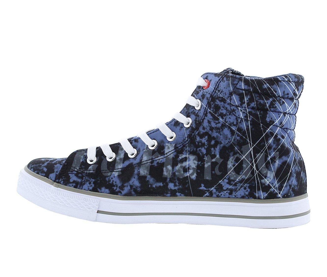 Men's Ed Hardy Justice High-Top Casual Sneakers