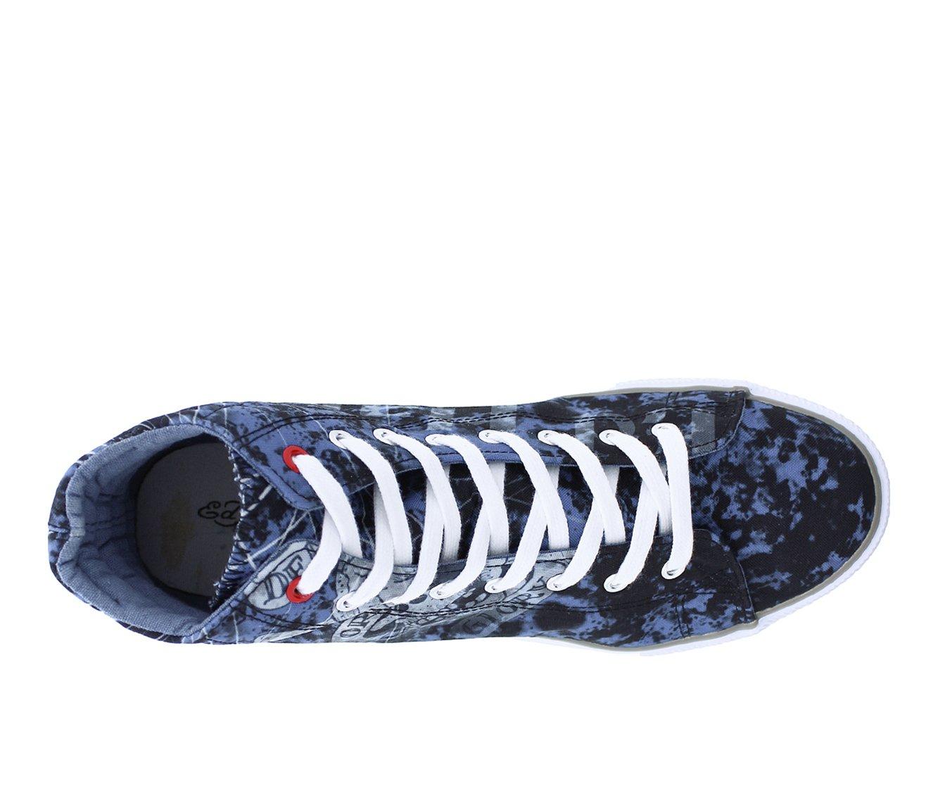 Men's Ed Hardy Justice High-Top Casual Sneakers