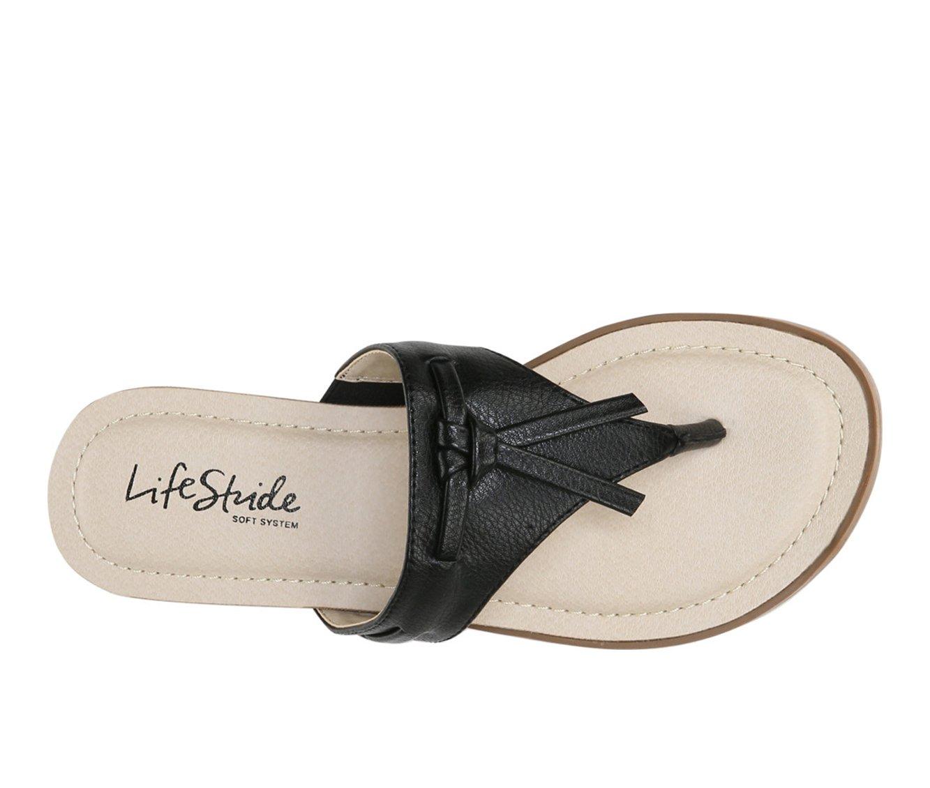 Women's LifeStride Rio Wedge Flip-Flops