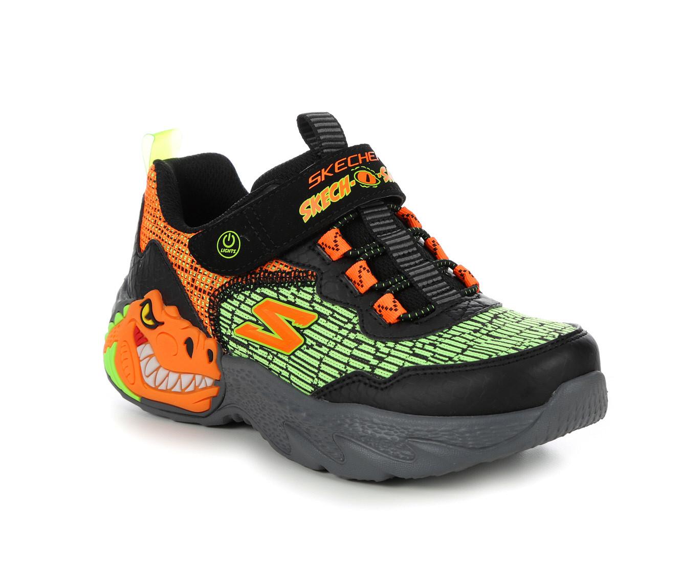 Boys' Skechers Little Kid & Big Kid Dino Lights Light-Up Sneakers