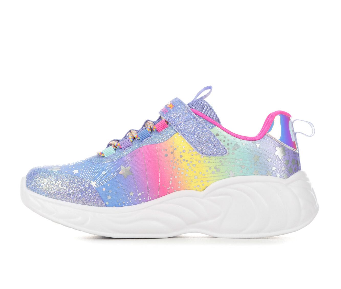 Girls' Skechers Little Kid & Big Kid Unicorn Dreams 2.0 Light-Up Sneakers