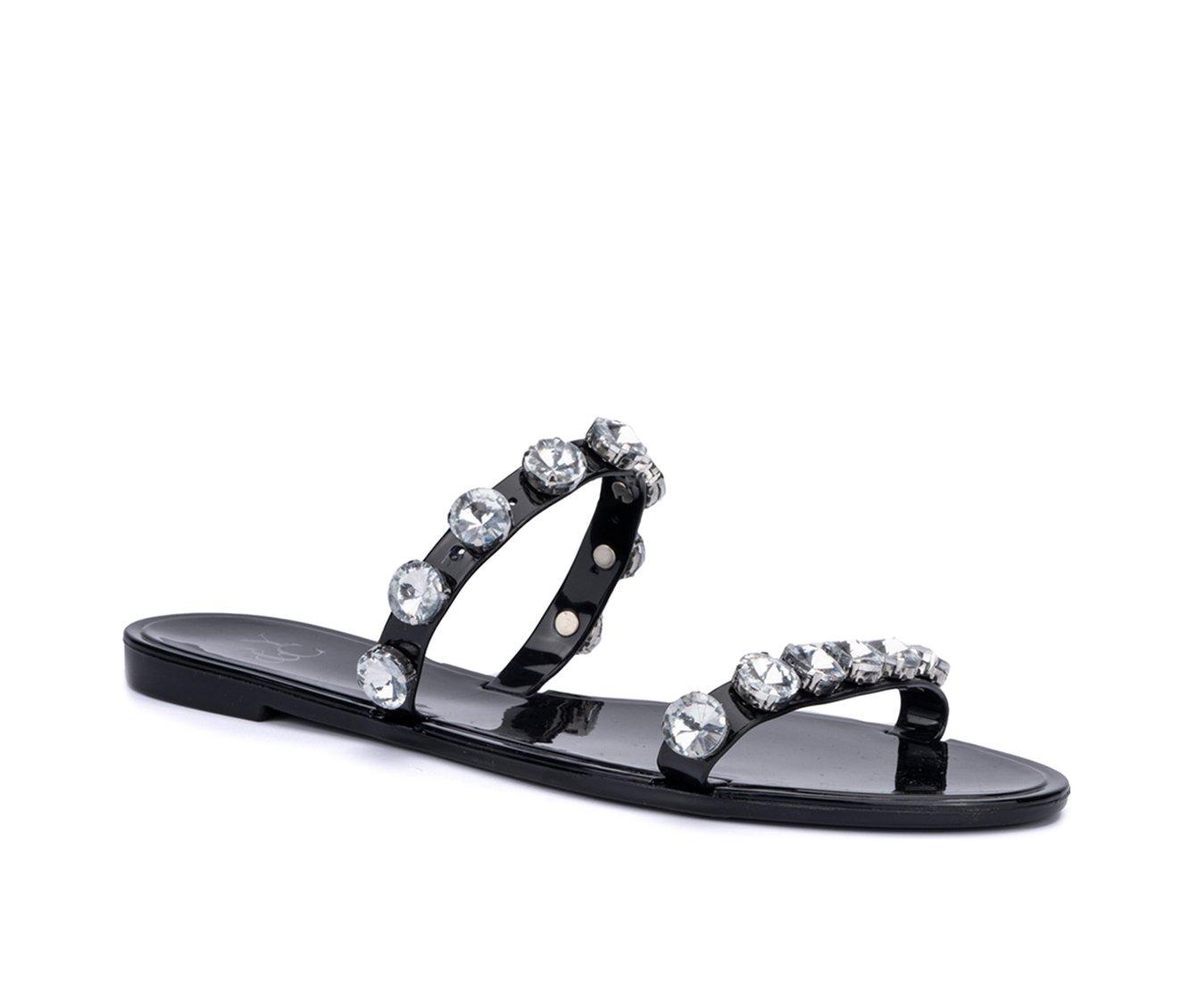Women's New York and Company Chava Jelly Sandals