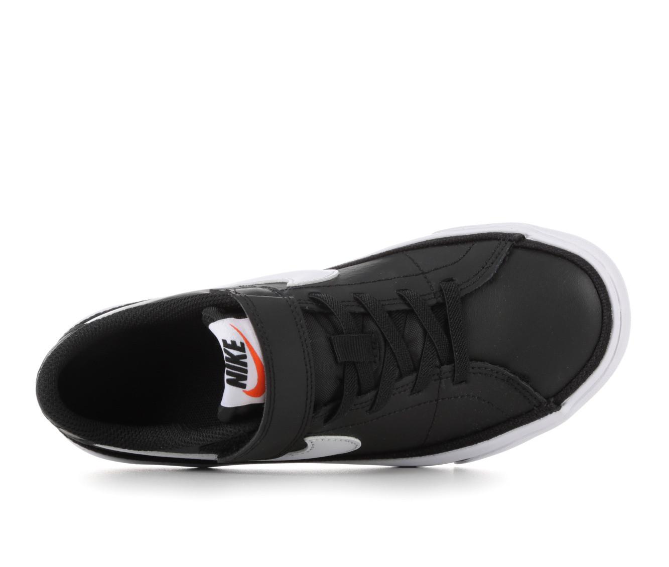 Nike Kids' Court Legacy White & Black Shoes