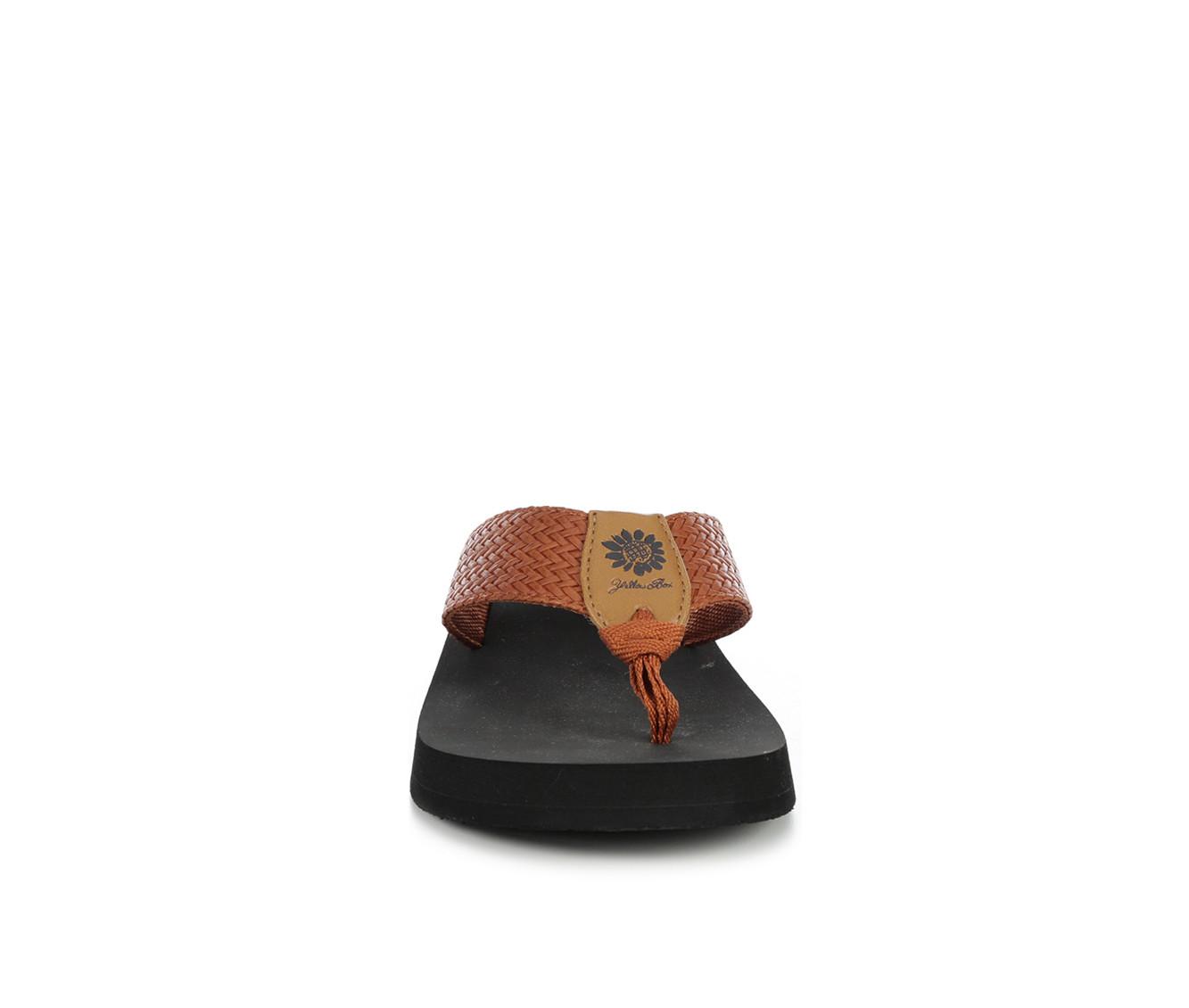 Women's Yellow Box Addyson Flip-Flops