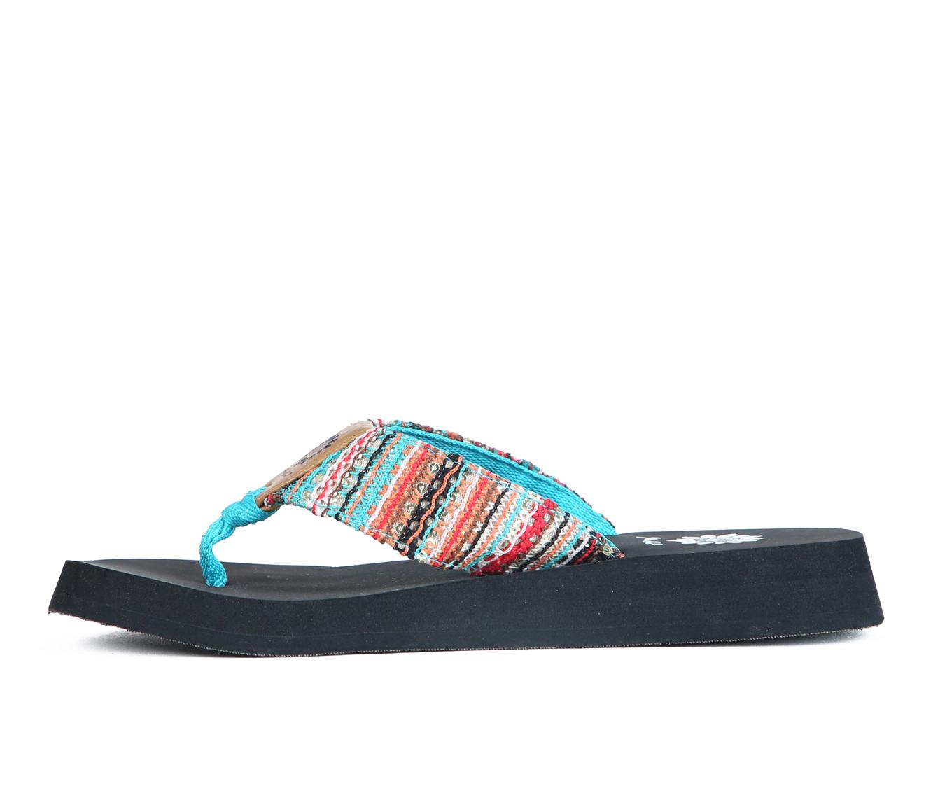 Women's Yellow Box Oria Flip-Flops