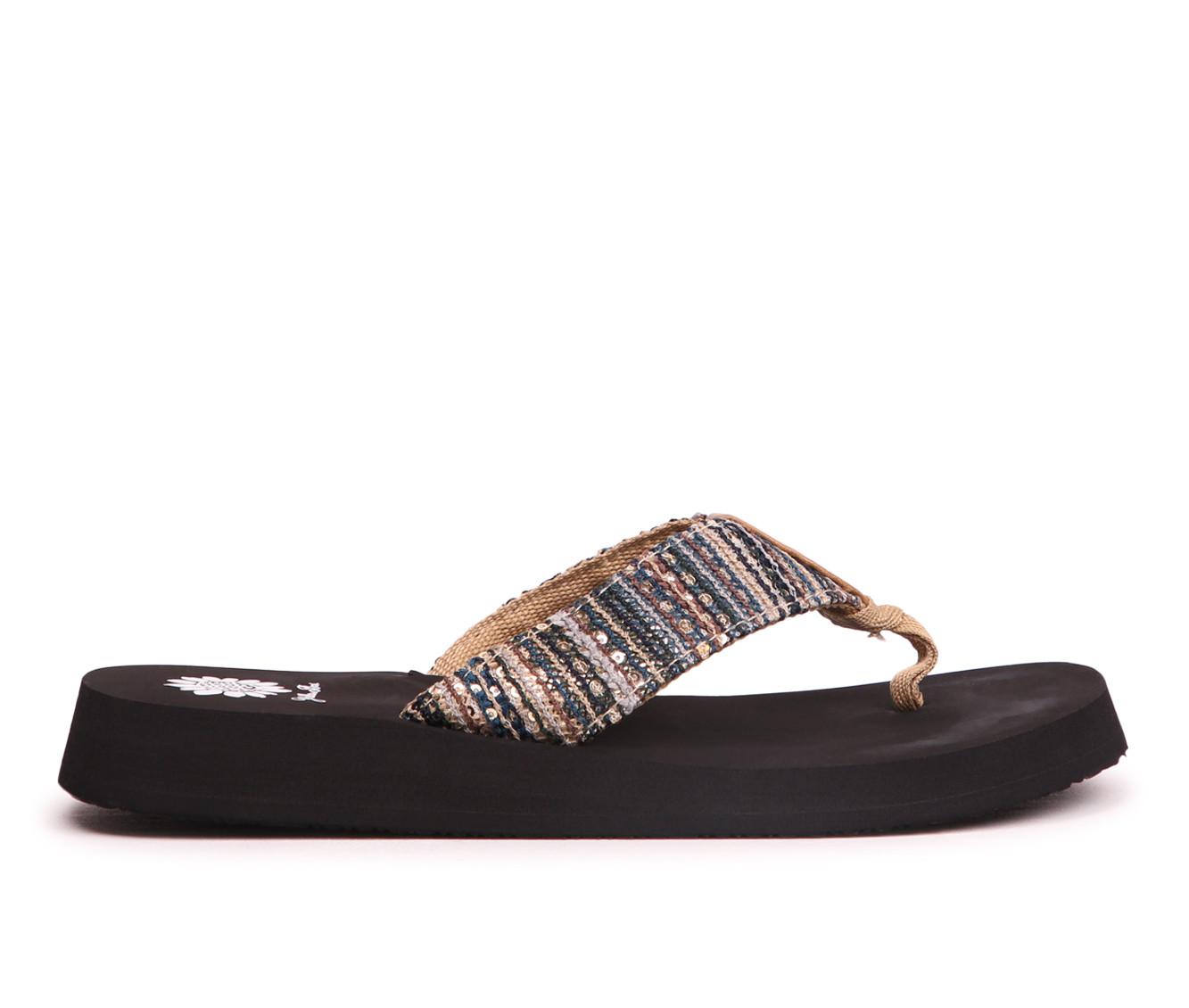 Women's Yellow Box Oria Flip-Flops