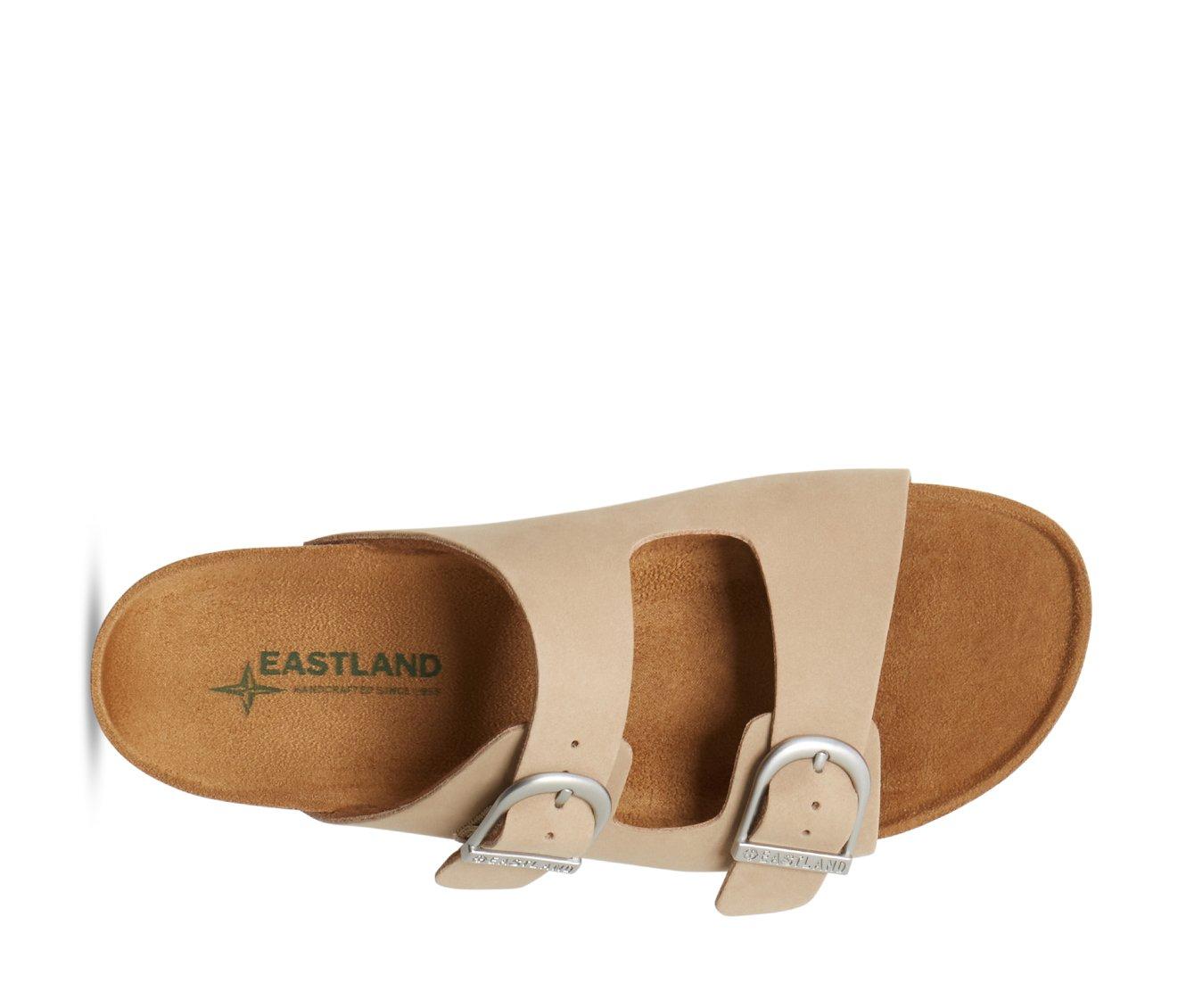 Women's Eastland Cambridge Double Strap & Buckle Slide Footbed Sandals