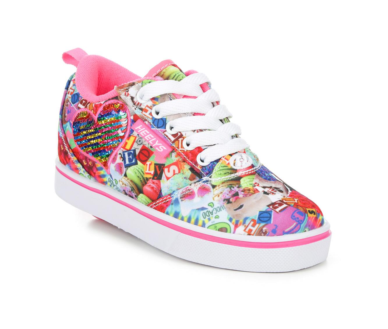 Girls' Heelys Little Kid & Big Kid Pro 20 Print Sneakers