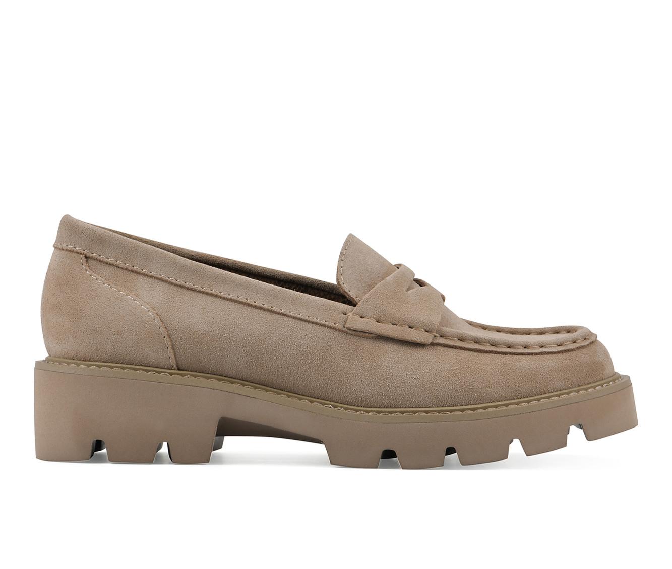 Women's White Mountain Gunner Chunky Loafers