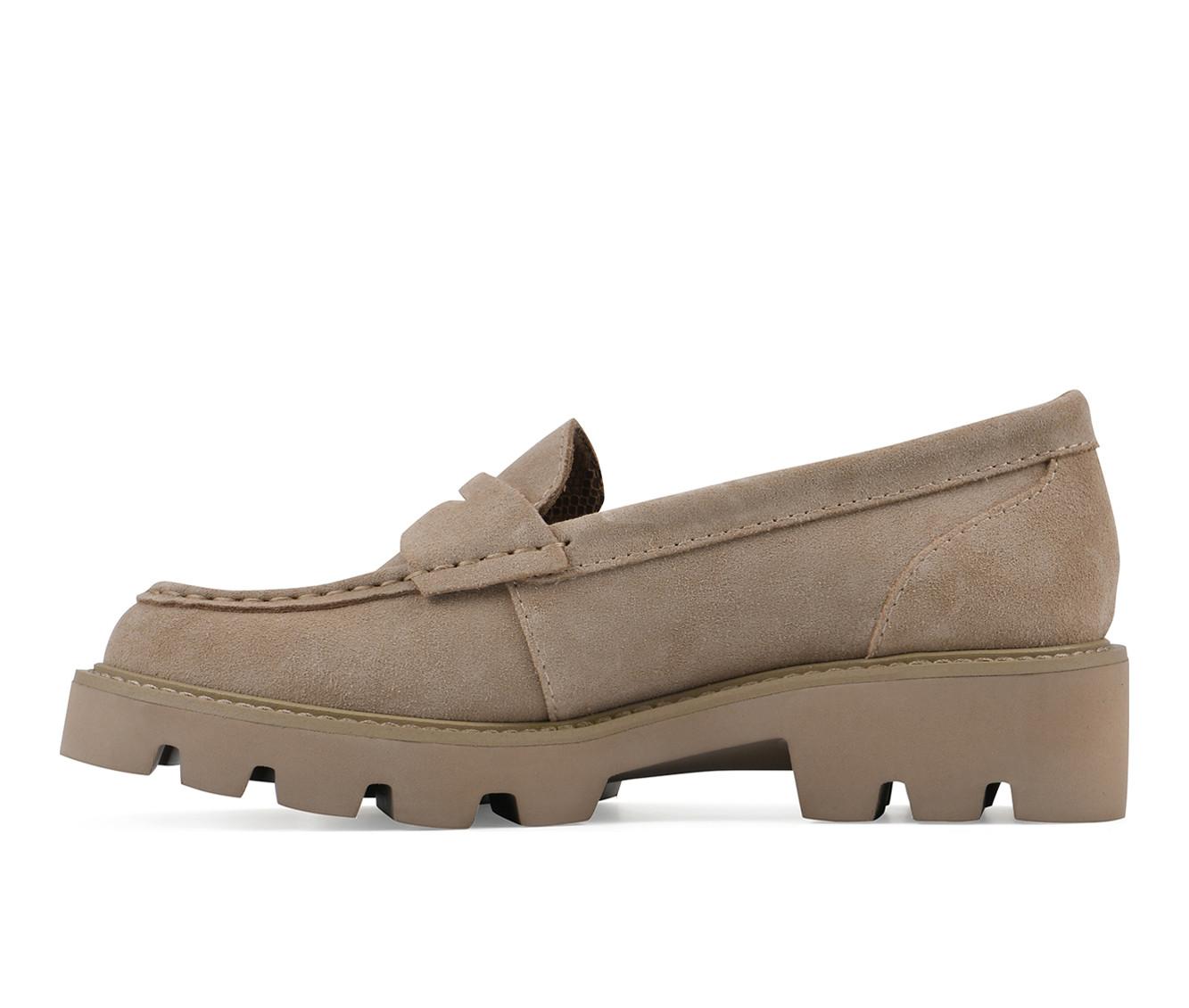 Women's White Mountain Gunner Chunky Loafers