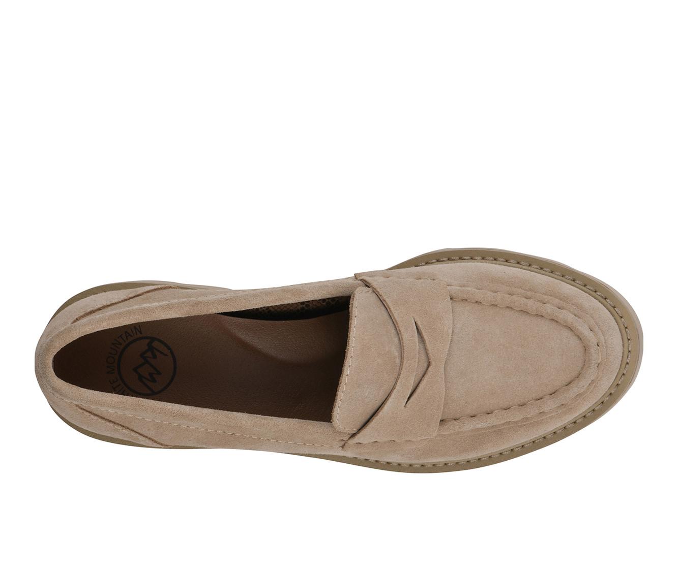 Women's White Mountain Gunner Chunky Loafers