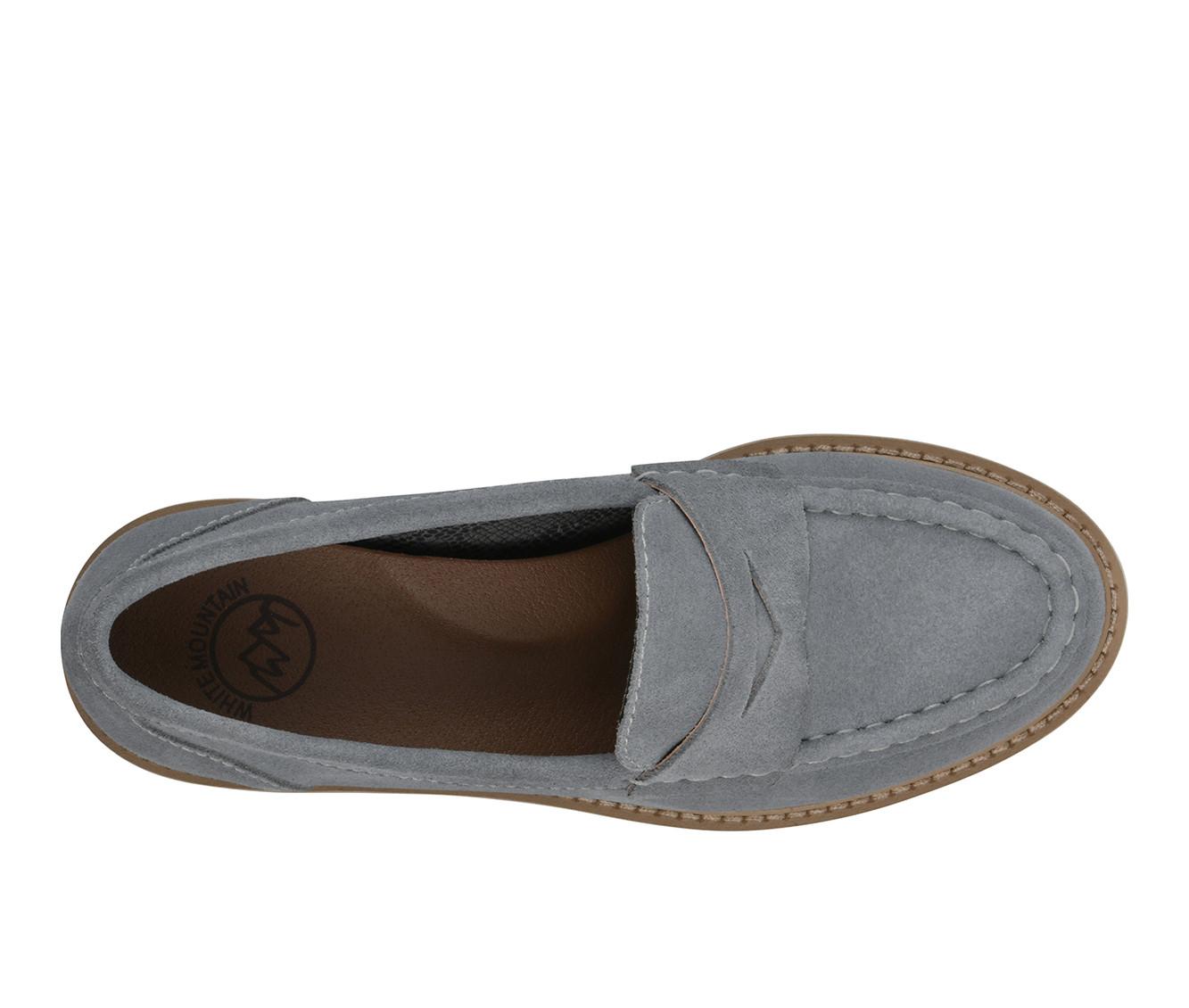 Women's White Mountain Gunner Chunky Loafers