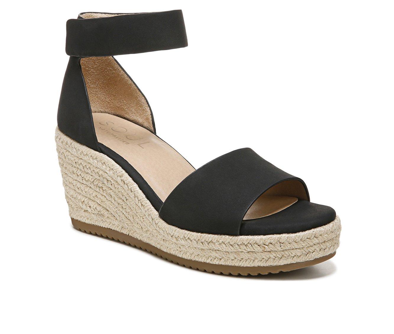 Women's Soul Naturalizer Oakley Espadrille Wedge Sandals