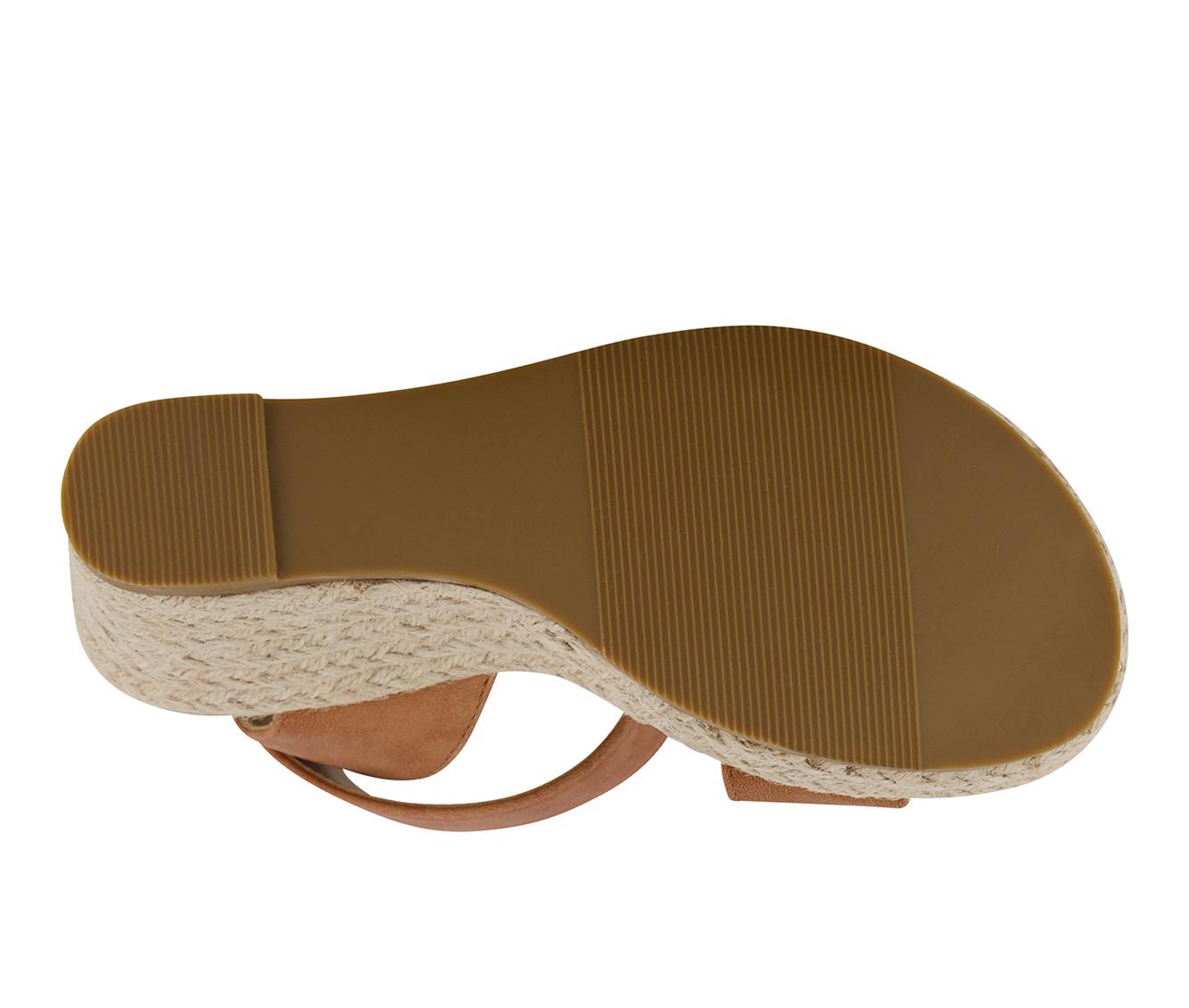 Girls' Jessica Simpson Little Kid & Big Kid Asha Cuff Espadrille Wedge Sandals