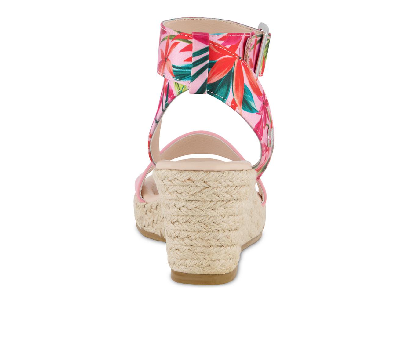 Girls' Jessica Simpson Little Kid & Big Kid Asha Cuff Espadrille Wedge Sandals