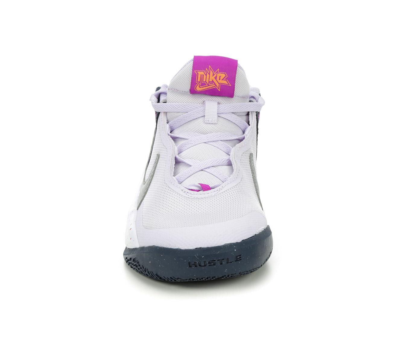Girls' Nike Big Kid Team Hustle D10 Special Edition Basketball Shoes