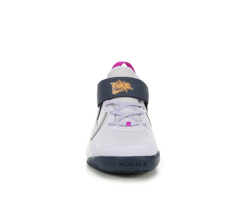 Girls' Nike Little Kid Team Hustle D10 SE Basketball Shoes