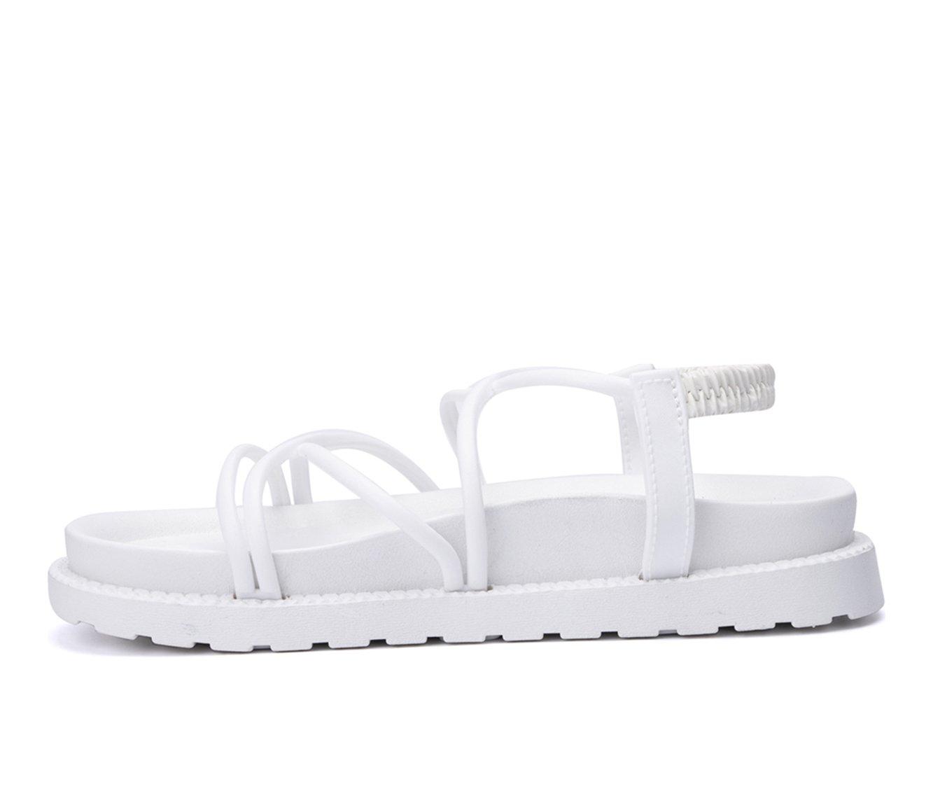 Women's Olivia Miller Venus Strappy Footbed Sandals