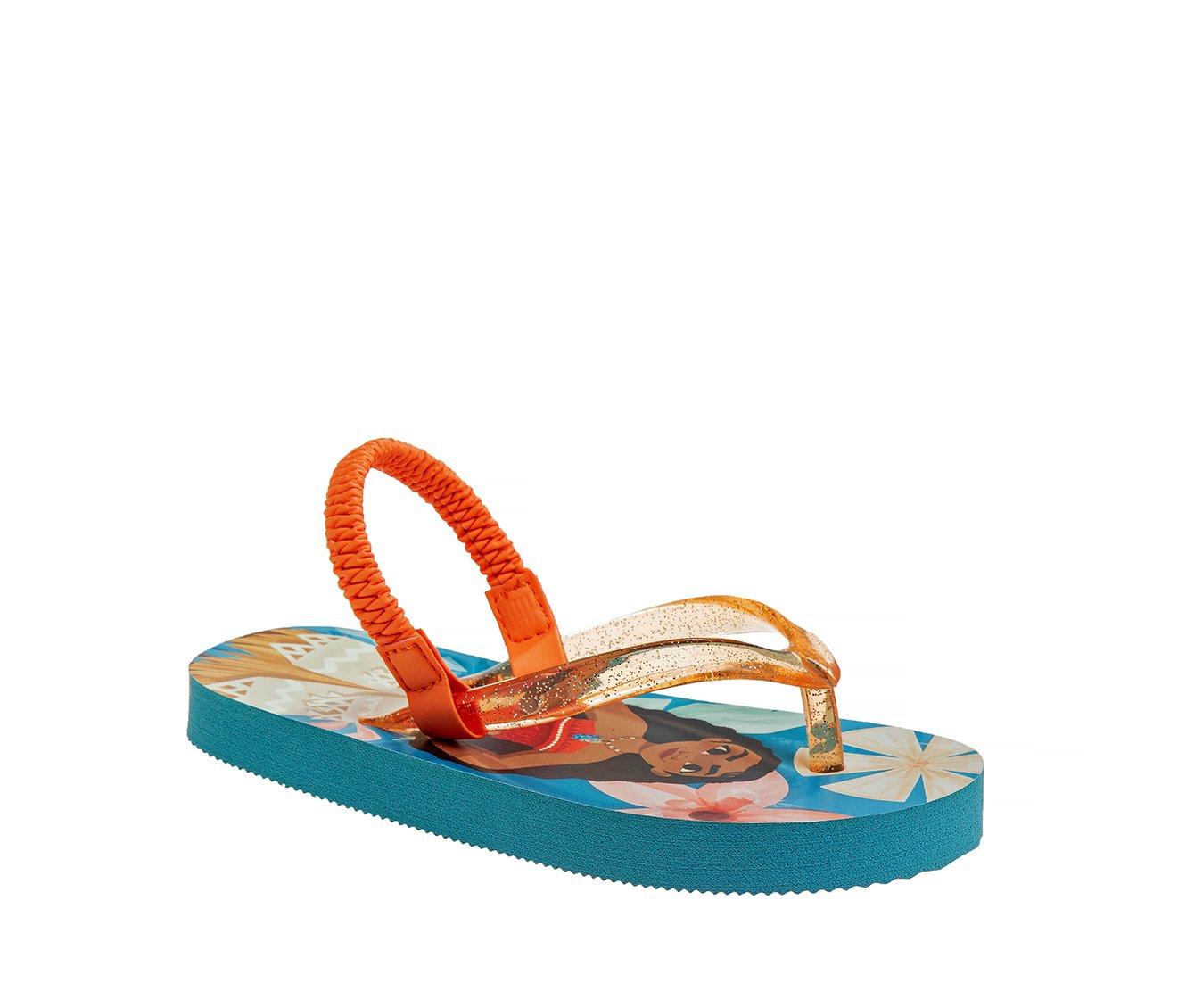 Girls' Disney Toddler & Little Kid Moana Flip Flops