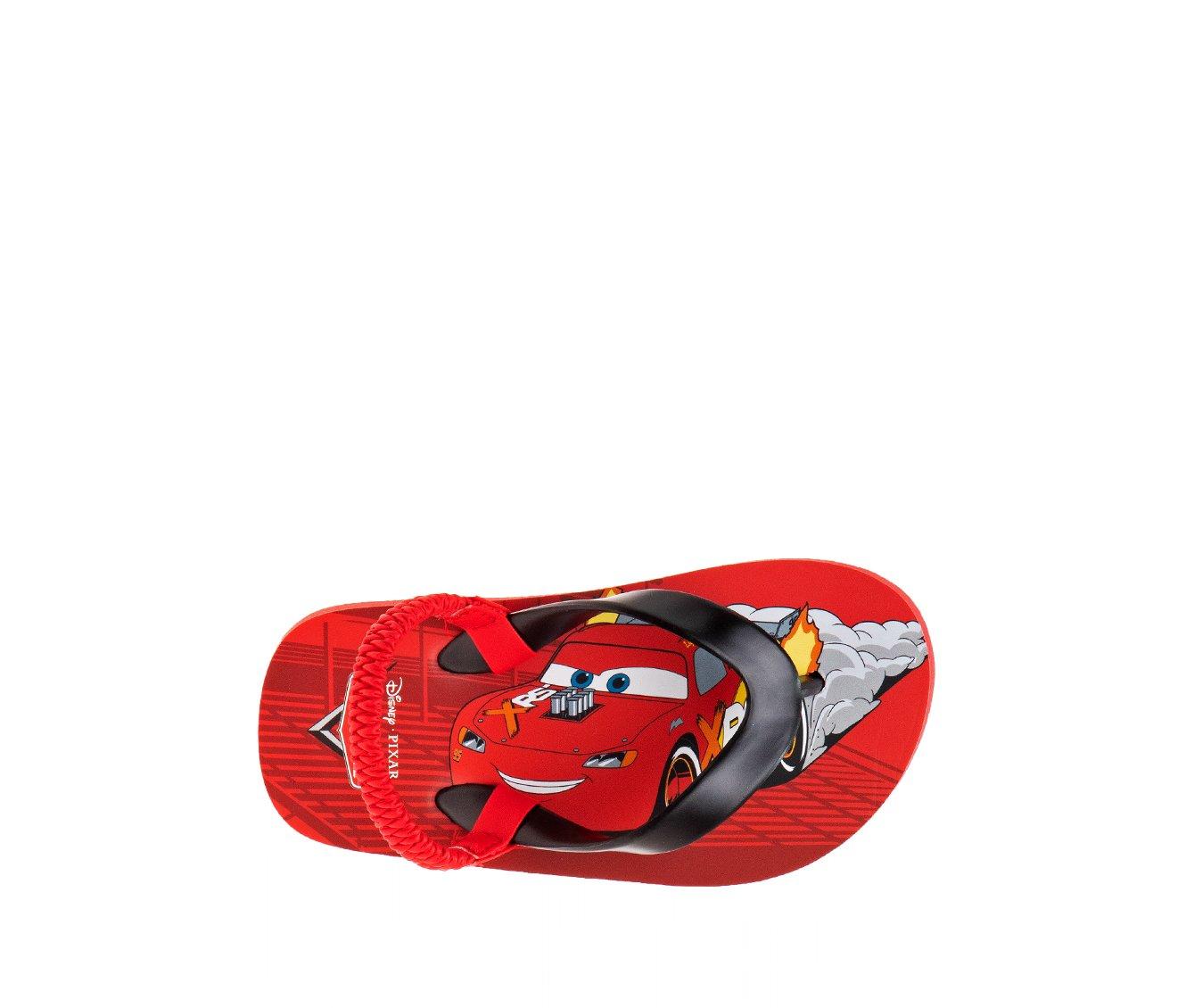 Boys' Disney Toddler & Little Kid Cars Back Strap Flip Flops