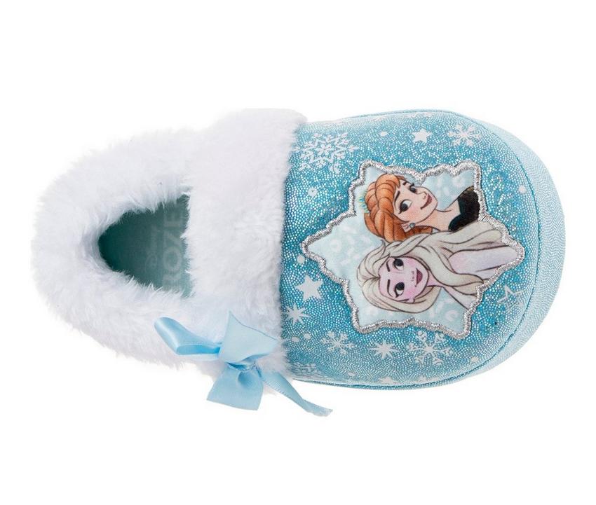 Disney Toddler & Little Kid Frozen White Fur Slippers