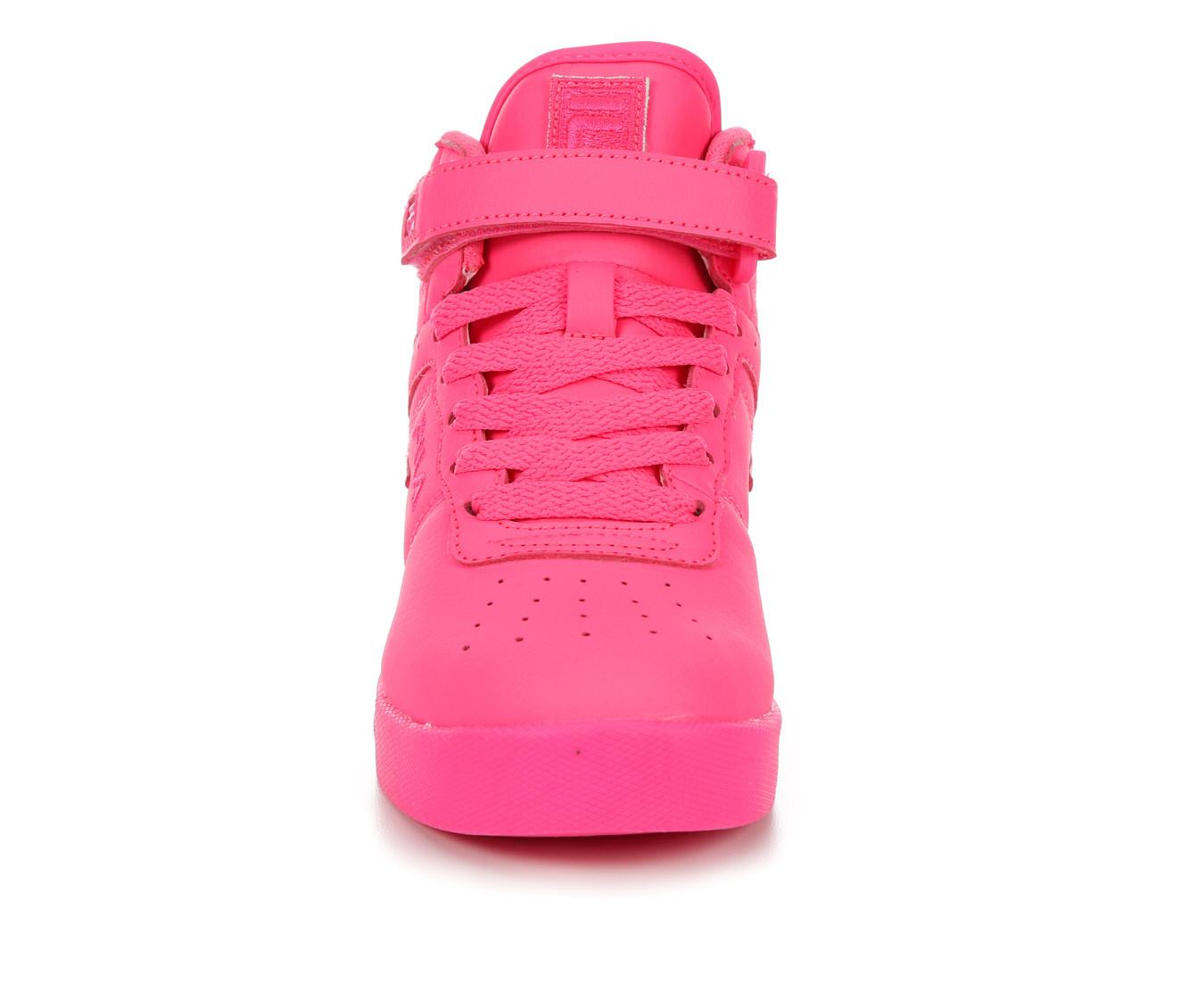 Girls' Fila Little Kid & Big Vulc 13 Knockout High-Top Sneakers