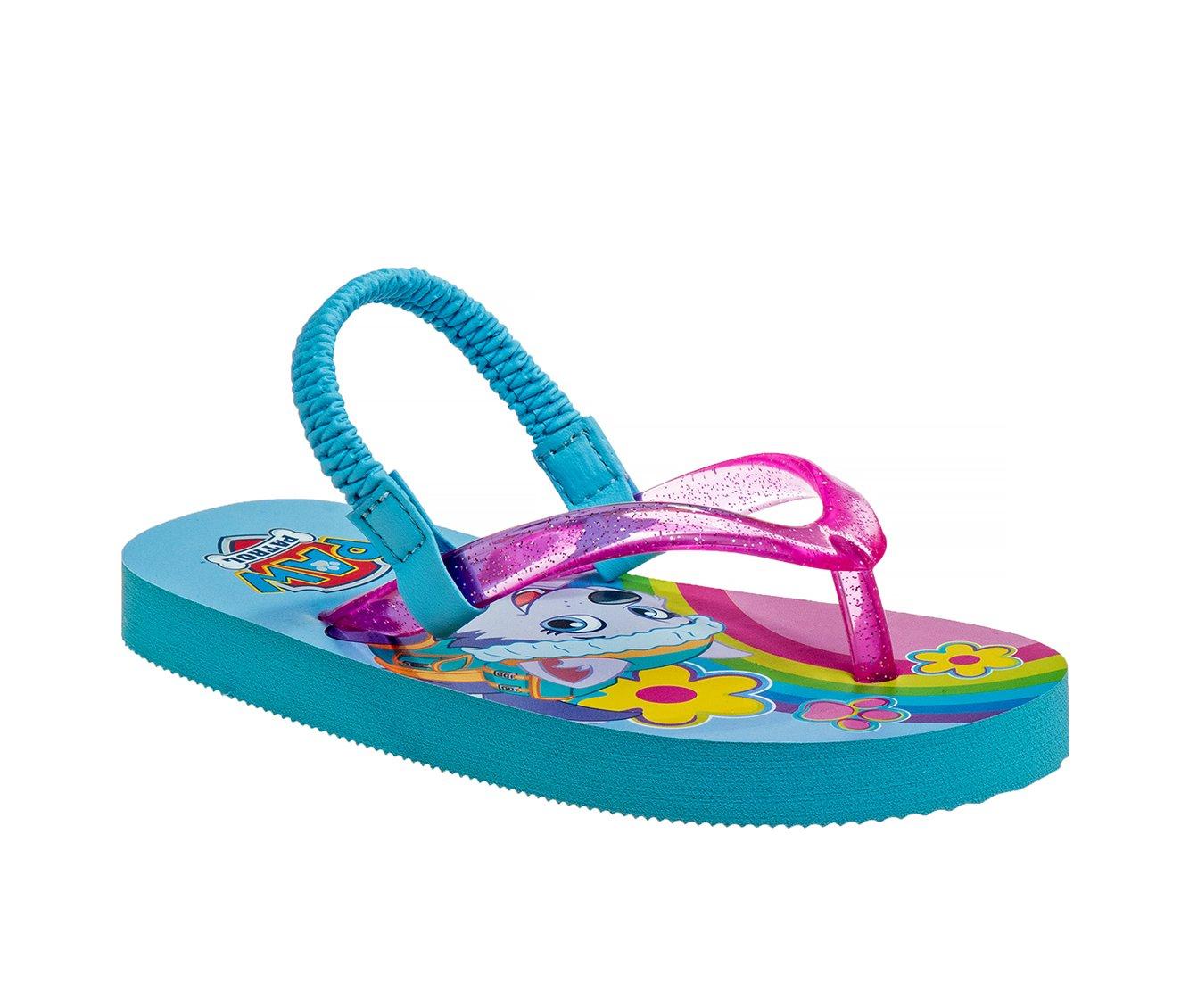 Girls' Nickelodeon Toddler & Little Kid Fresh Paw Flip Flops