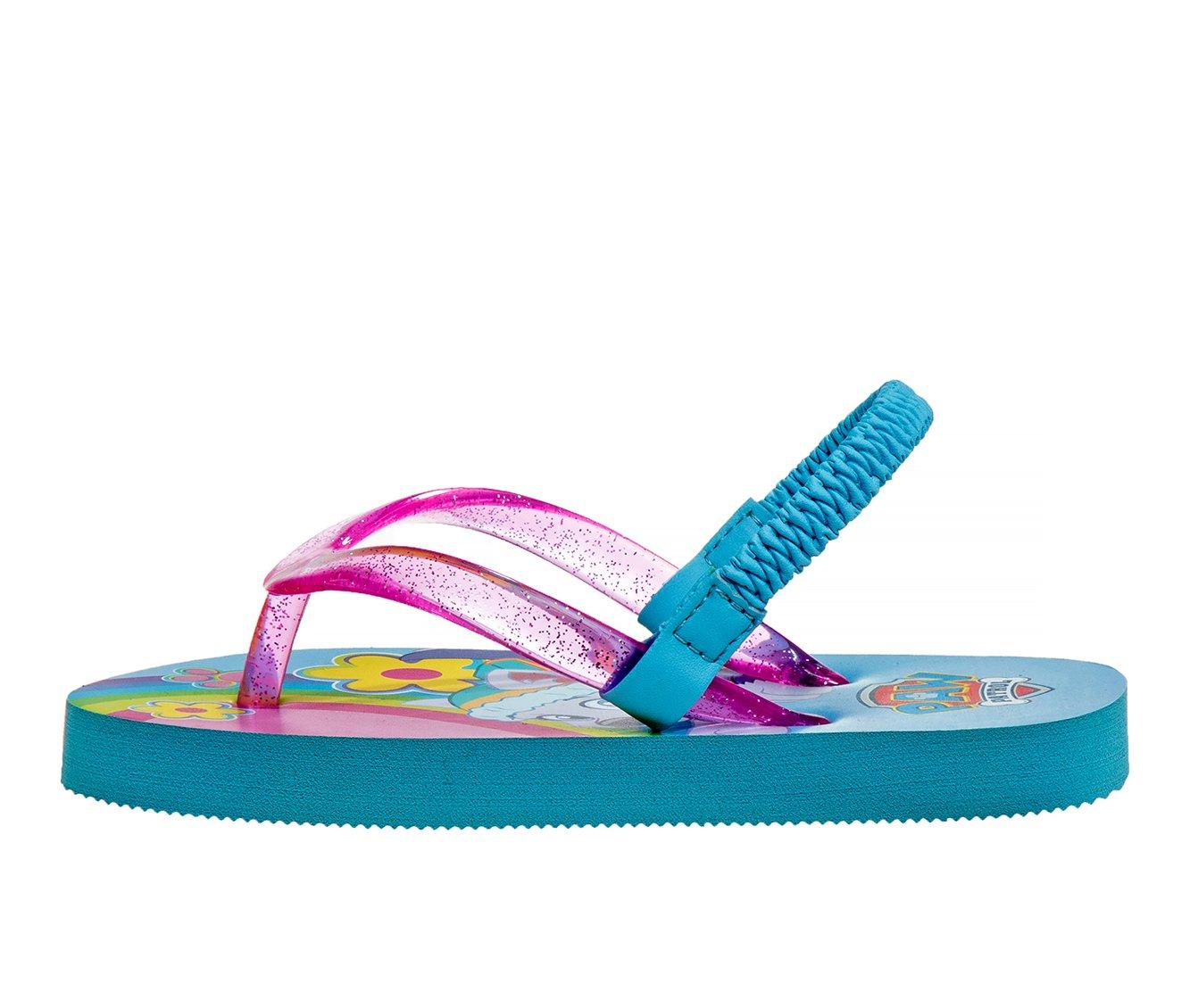 Girls' Nickelodeon Toddler & Little Kid Fresh Paw Flip Flops