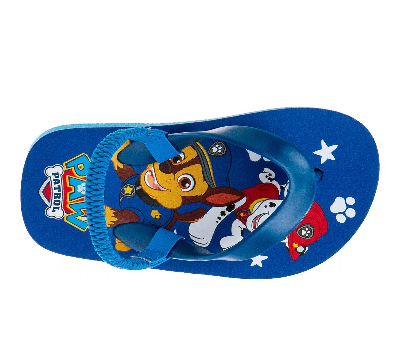 Boys' Nickelodeon Toddler & Little Kid Stylish Paw Flip Flops