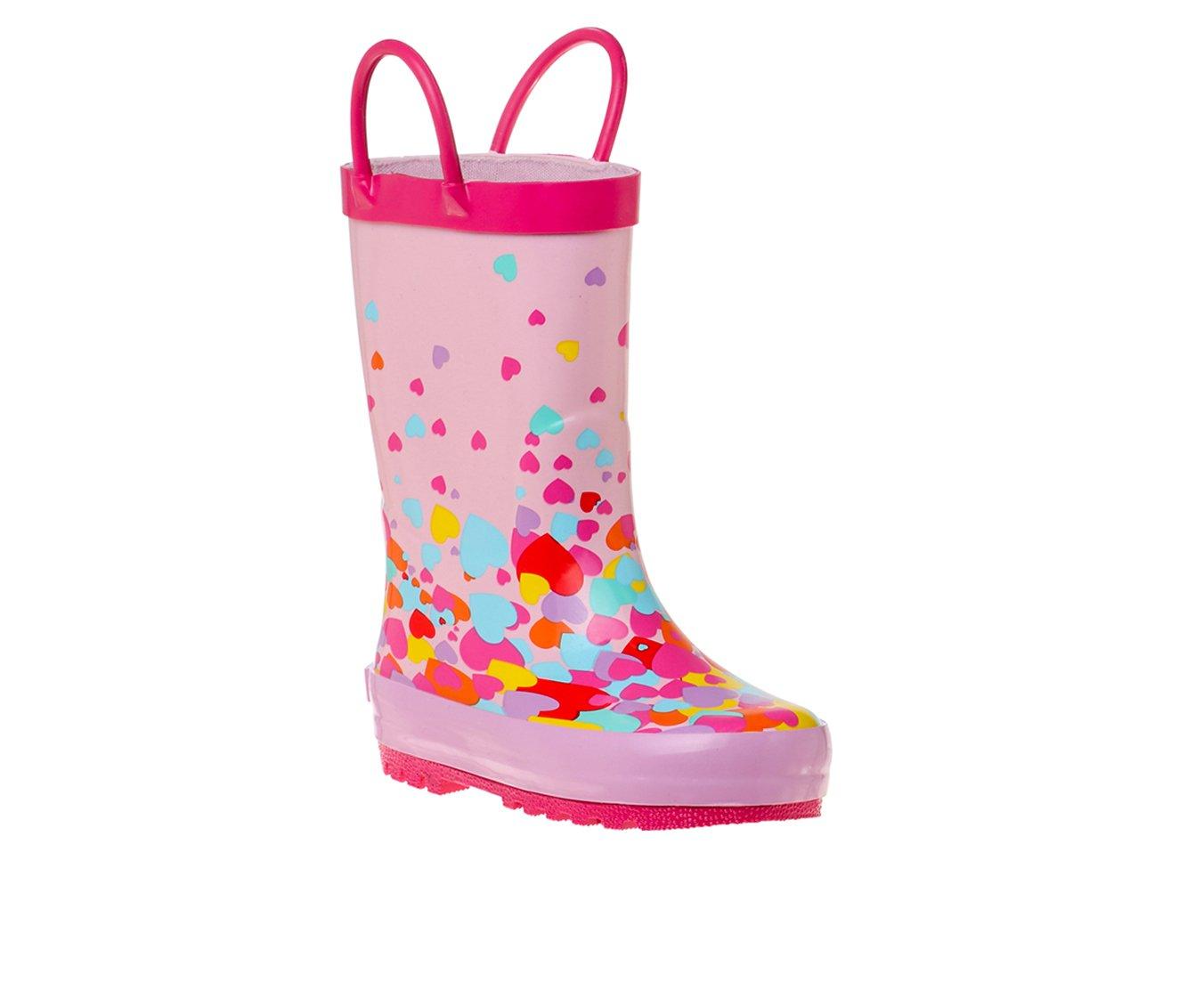 Girls' Laura Ashley Little Kid & Big Kid Hearts Rain Boots