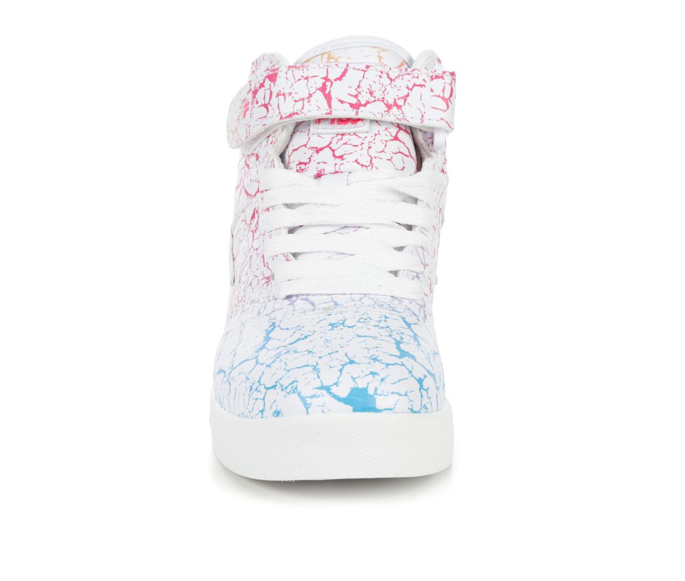 Girls' Fila Little Kid & Big Kid Vulc 13 Crackle Flag High-Top Sneakers