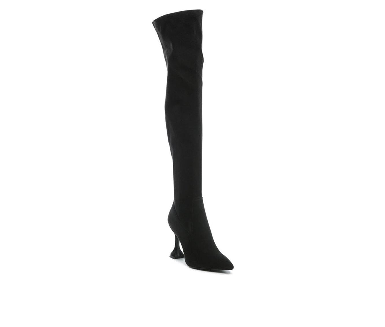 Women's London Rag Brandy Heeled Knee High Boots