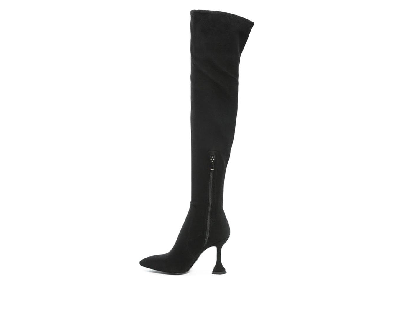 Women's London Rag Brandy Heeled Knee High Boots