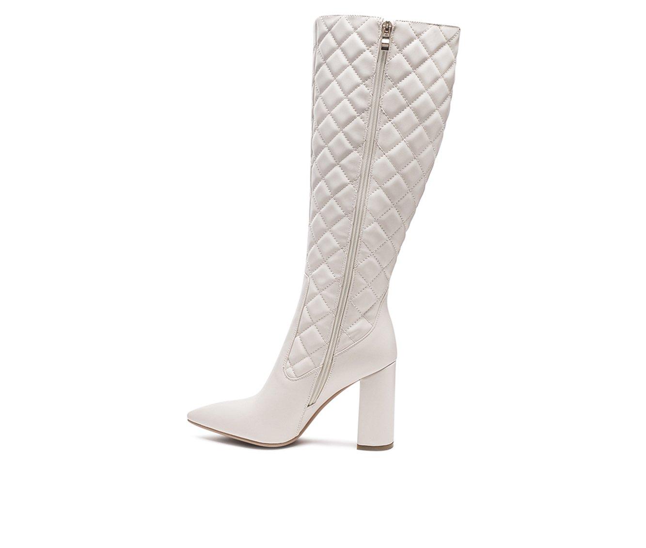 Women's London Rag Quilt Knee High Boots