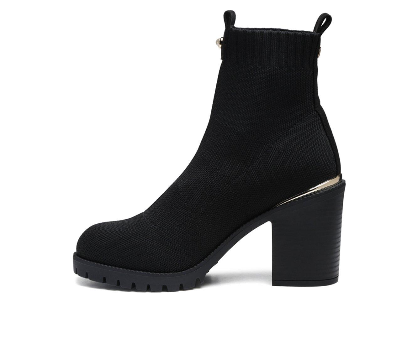 Women's London Rag Medusa Block Heel Booties