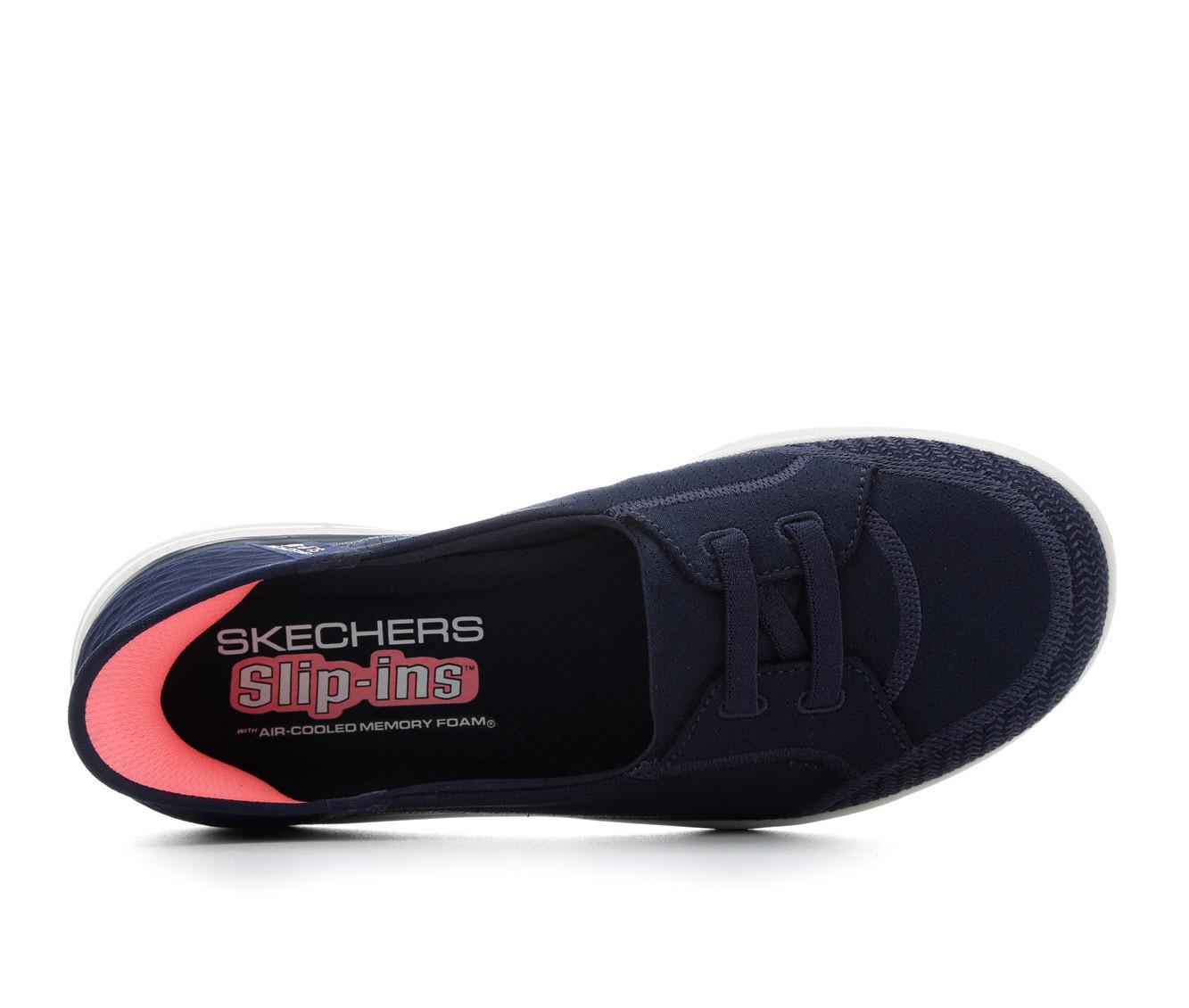 Skechers Womens Hands Free Slip-Ins On-The-Go Flex Top Notch Slip-On Shoe