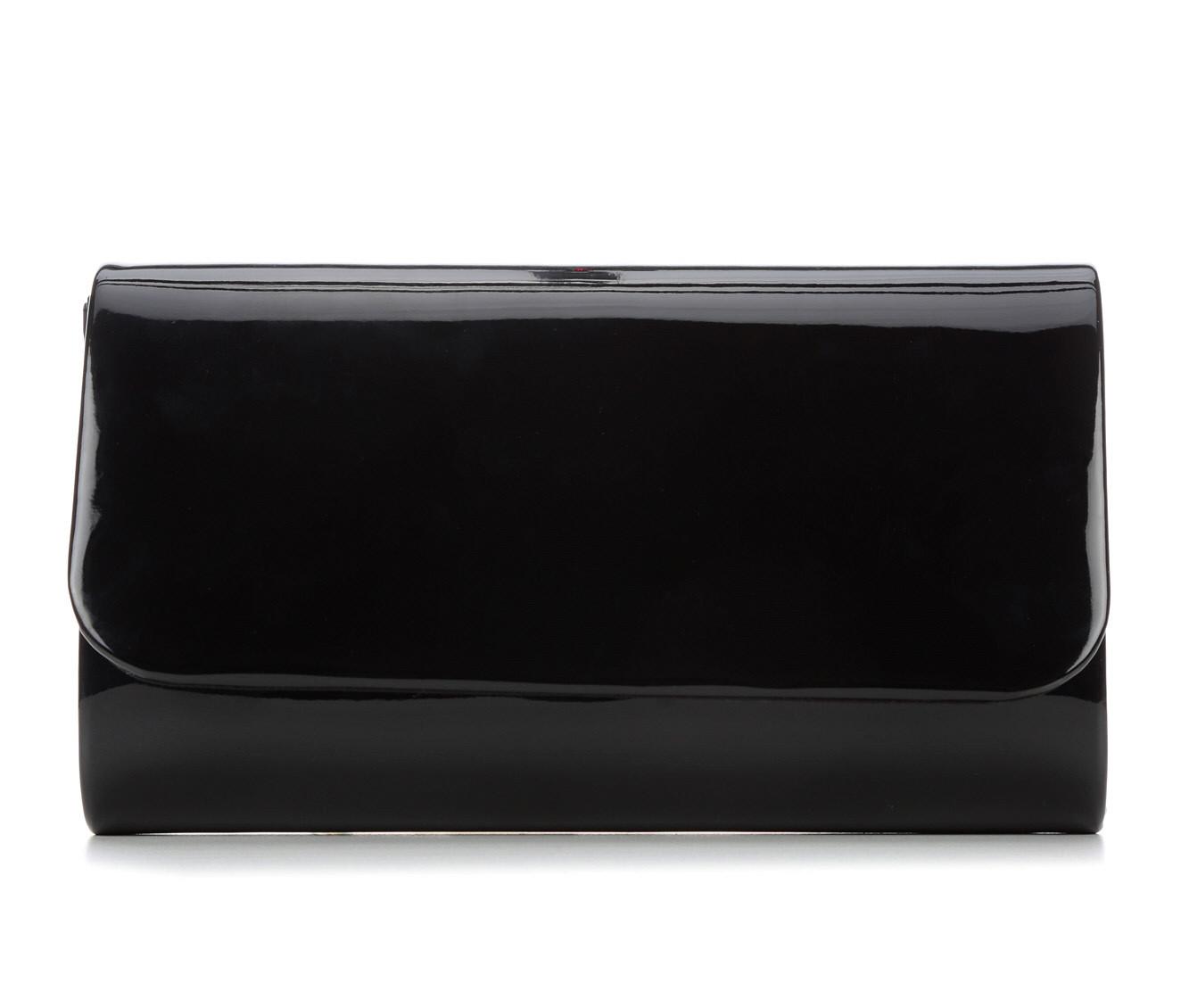 Four Seasons Handbags Patent Envelope Clutch Handbag