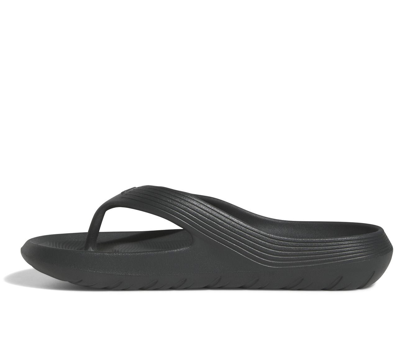 Adidas open toe hot sale flip flops