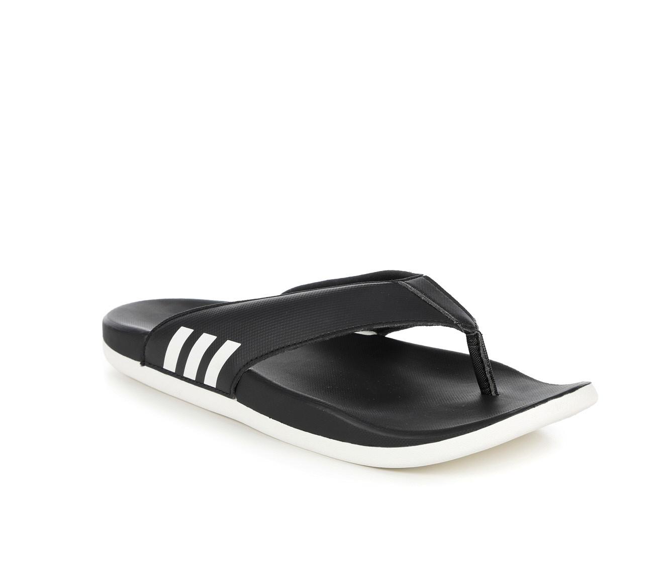 Adidas memory foam hot sale flip flops womens