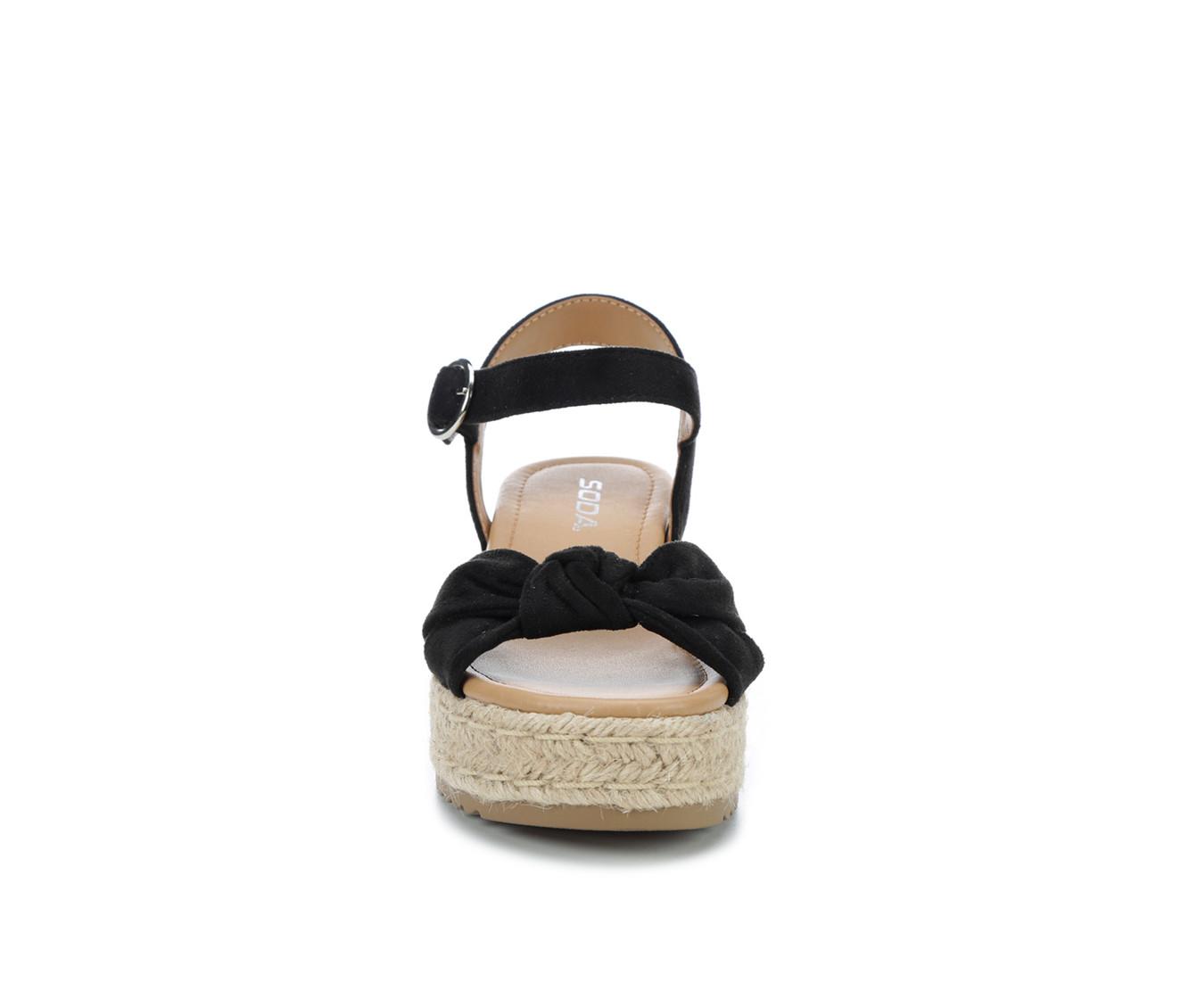 Women's Soda Tye Espadrille Wedges