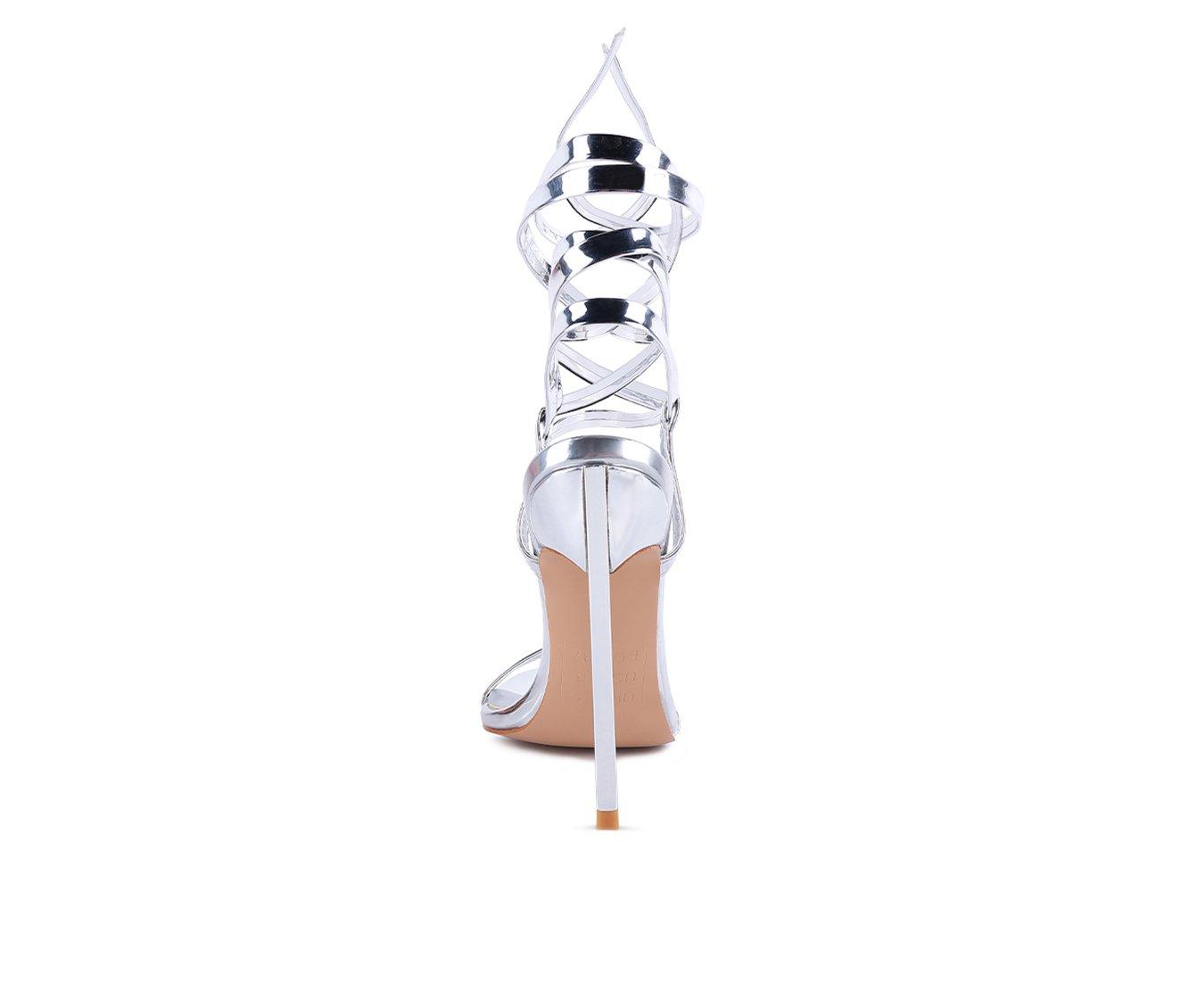 Women's London Rag Smacker Stiletto Dress Sandals