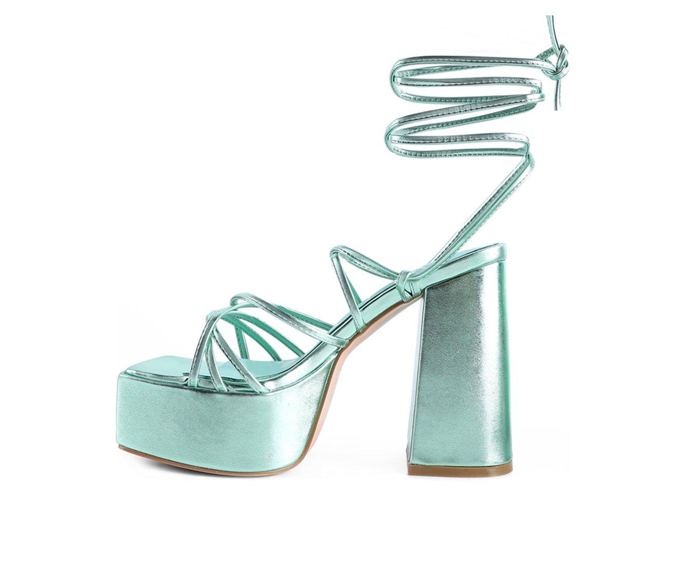 Women's London Rag Anvil Platform Block Heels